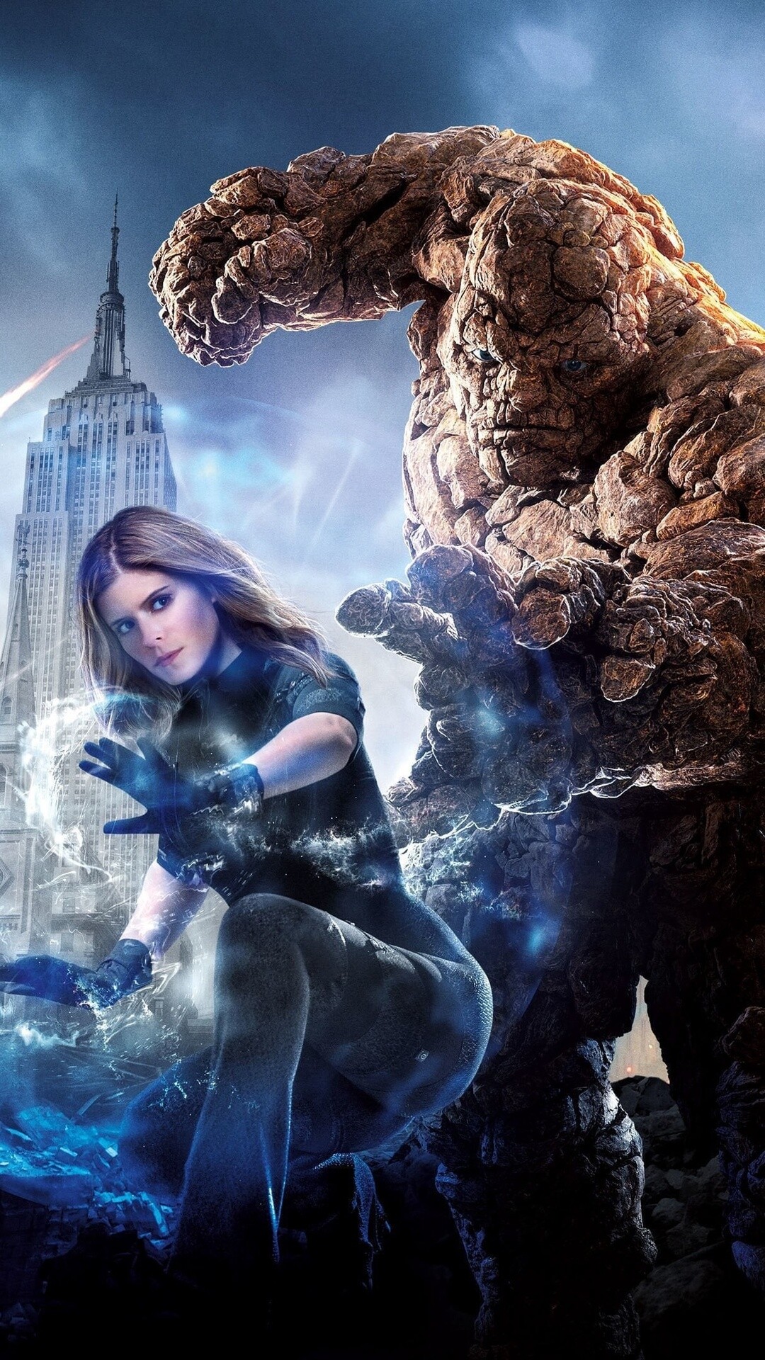 Invisible Woman and The Thing, Fantastic 4 Wallpaper, 1080x1920 Full HD Phone