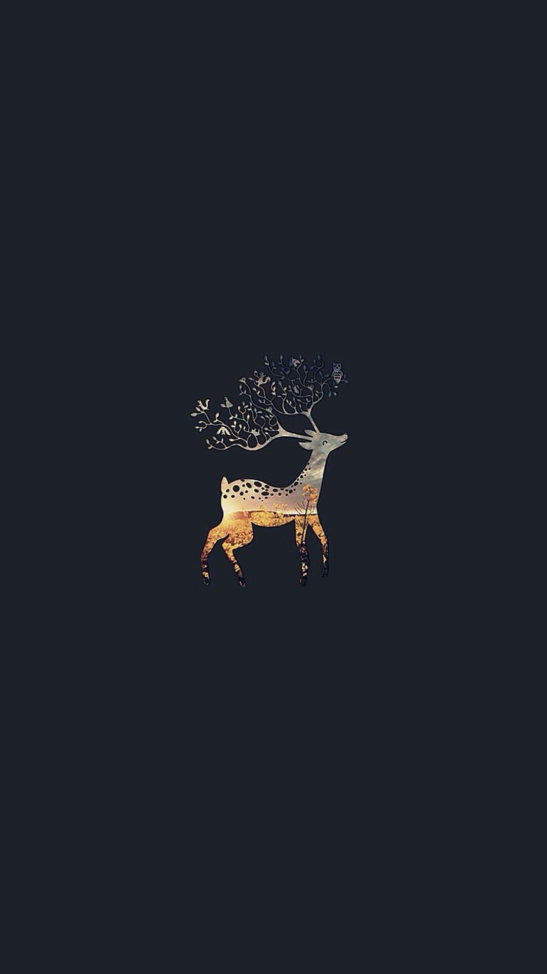 Reindeer iPhone wallpapers, Mobile enchantment, On-the-go beauty, Pocket delight, 1080x1920 Full HD Phone