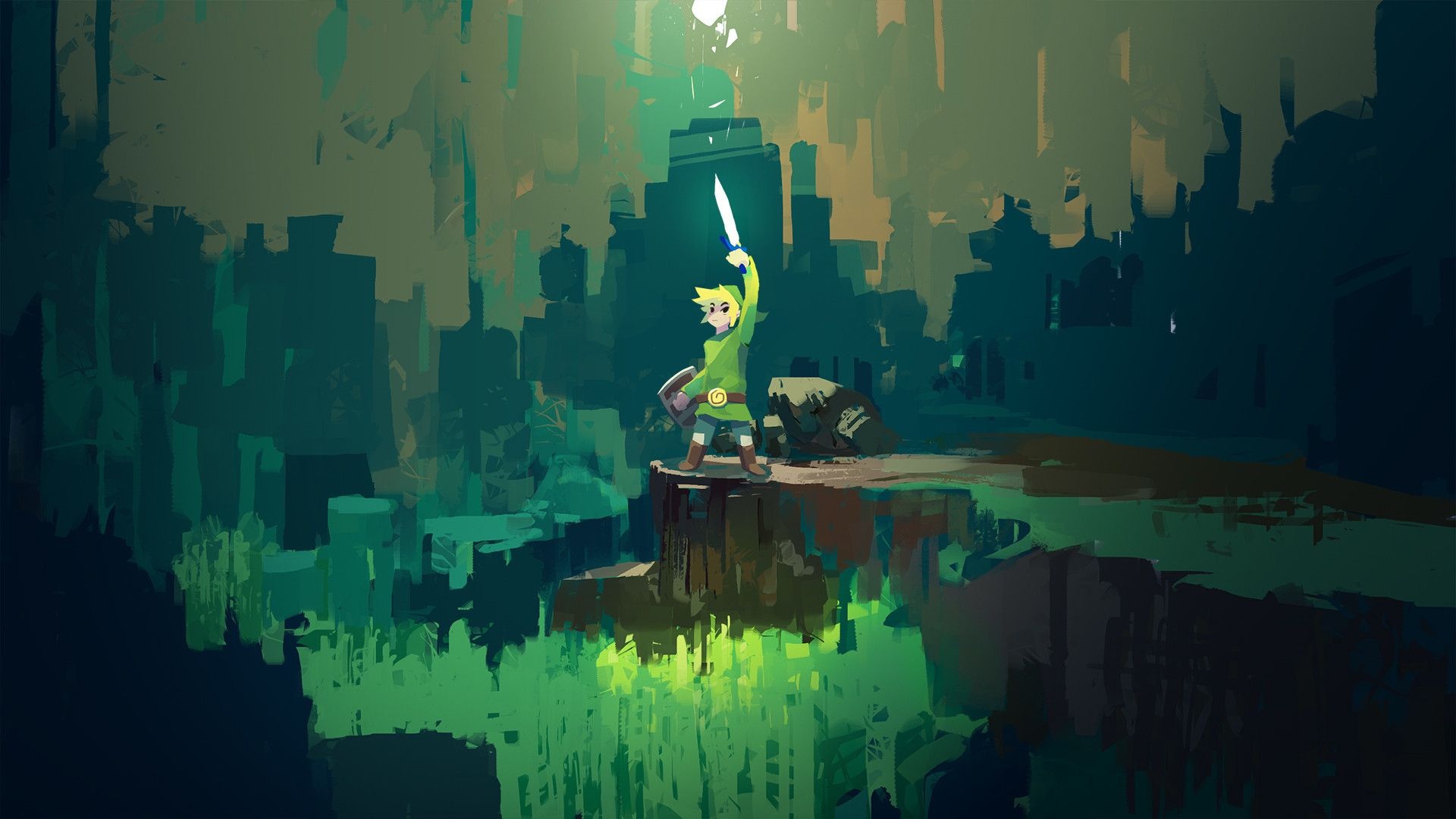 Zelda desktop wallpapers, Stunning visuals, Immersive gaming, Legendary characters, Gaming fandom, 1920x1080 Full HD Desktop