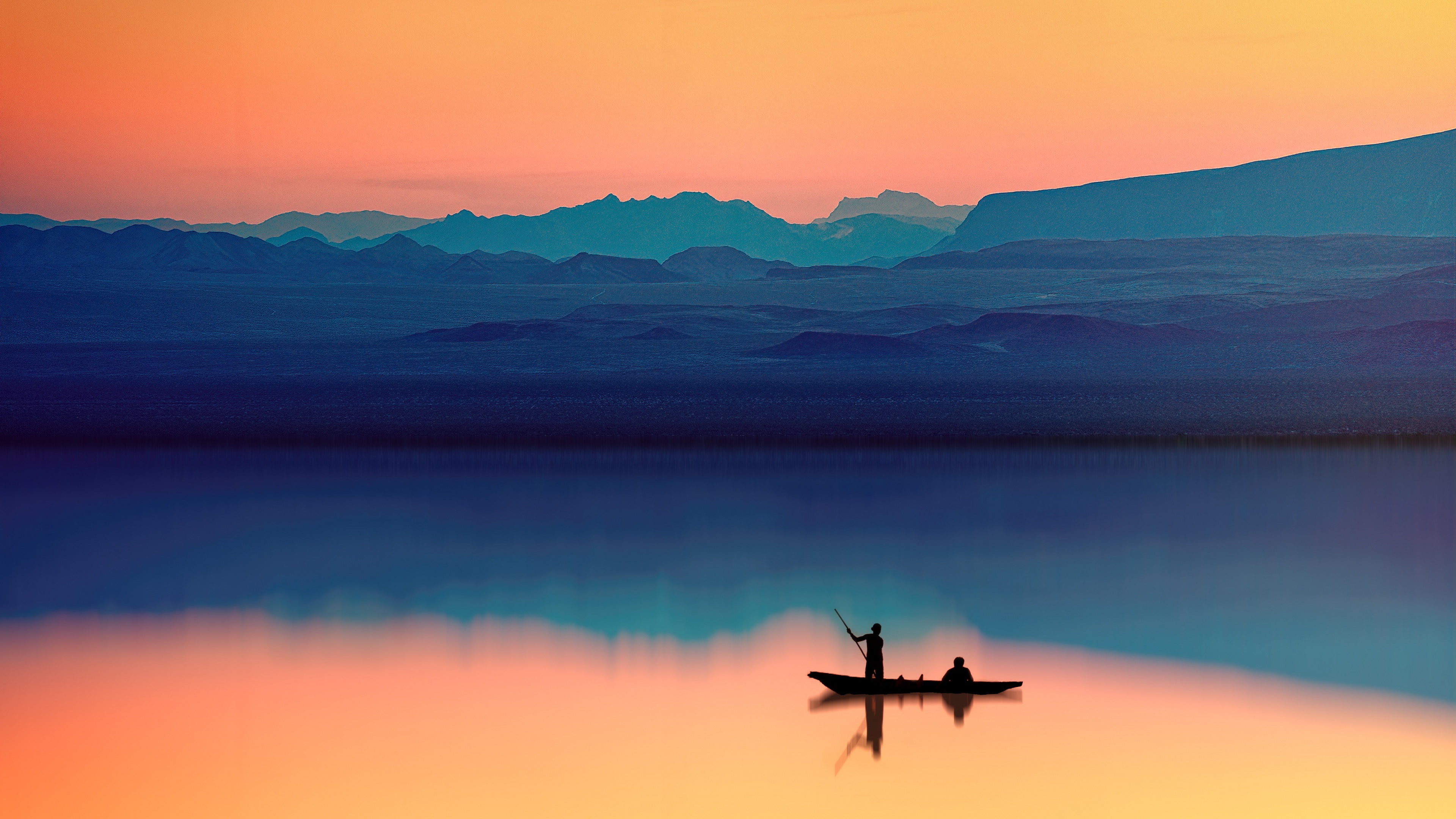 Boat, Aesthetic Wallpaper, 3840x2160 4K Desktop