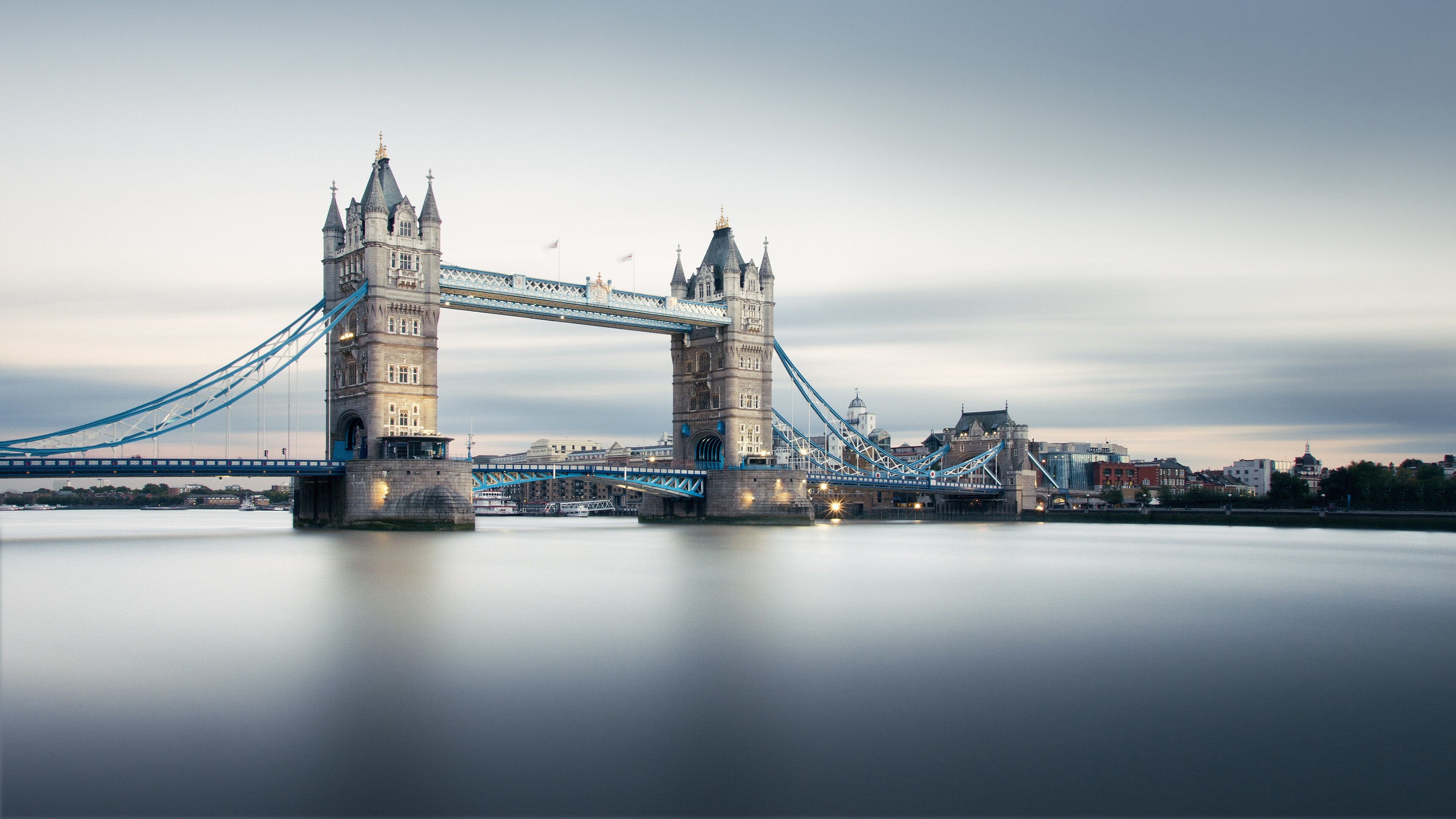 Thames, Tower Bridge Wallpaper, 3840x2160 4K Desktop