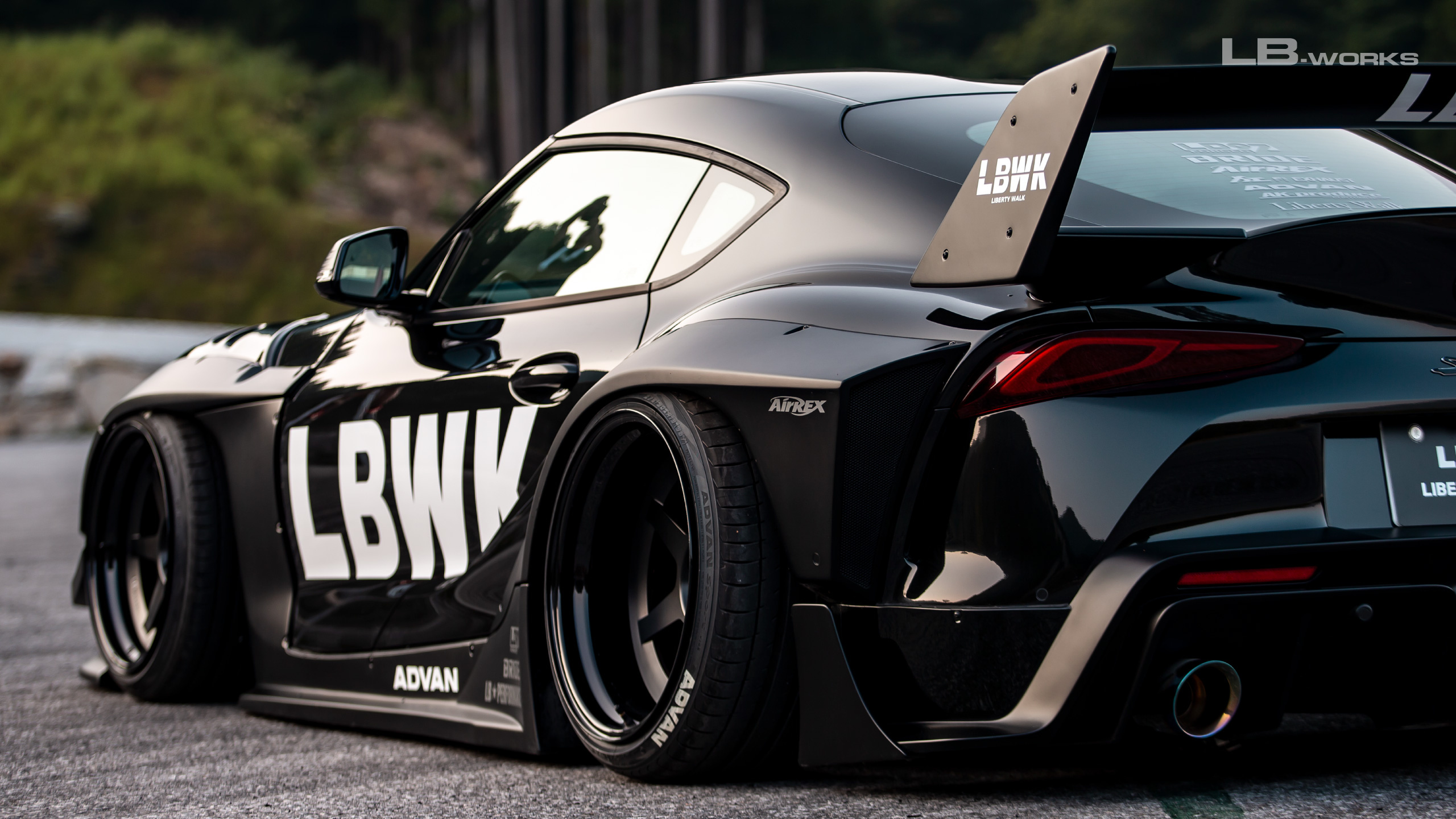 Toyota Supra V, Liberty Walk Cars Wallpaper, 2560x1440 HD Desktop