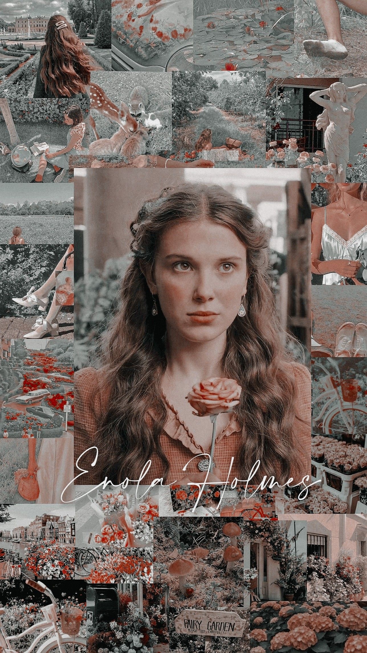 Lockscreen wallpaper, Enola Holmes movie, 1290x2290 HD Phone