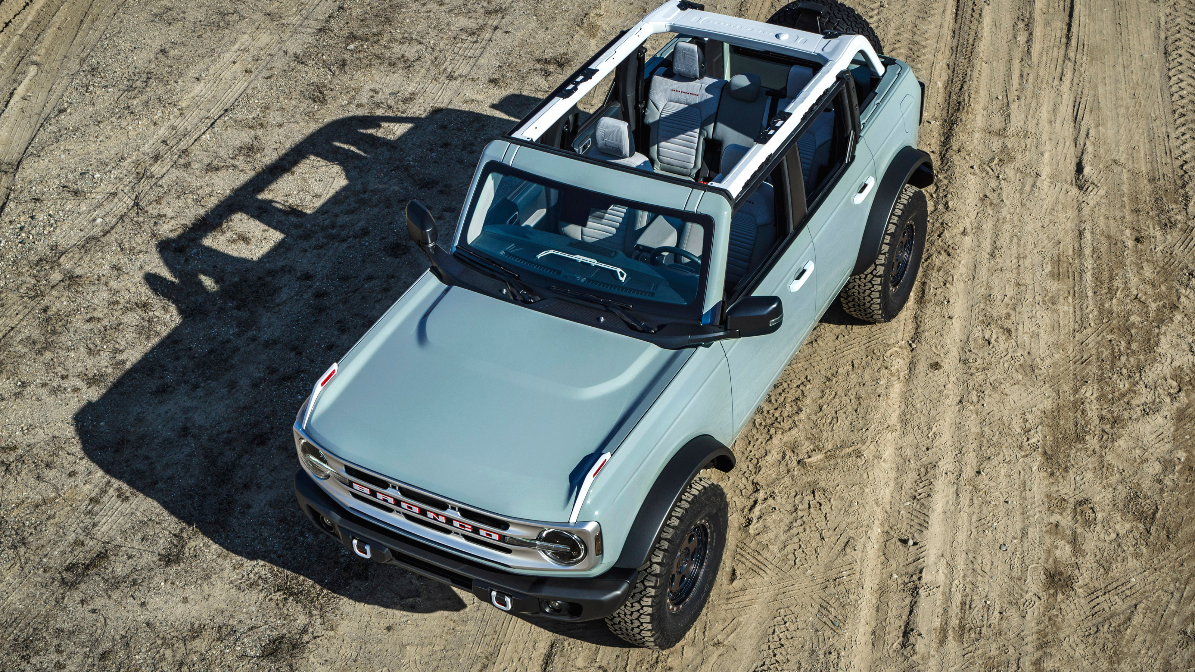 Open roof, Ford Bronco Wallpaper, 3840x2160 4K Desktop