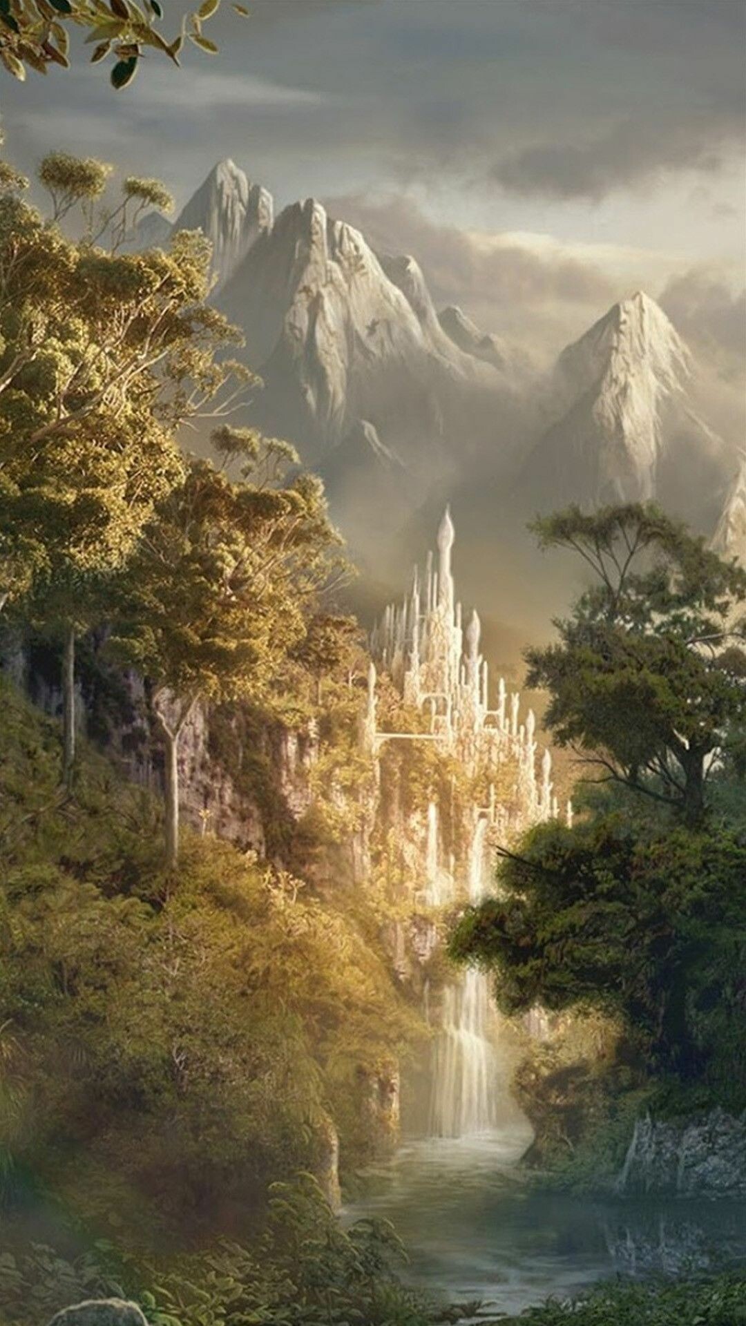 The Hobbit movies, Aesthetic wallpapers, Fantasy realm, Cinematic adventure, 1080x1920 Full HD Phone