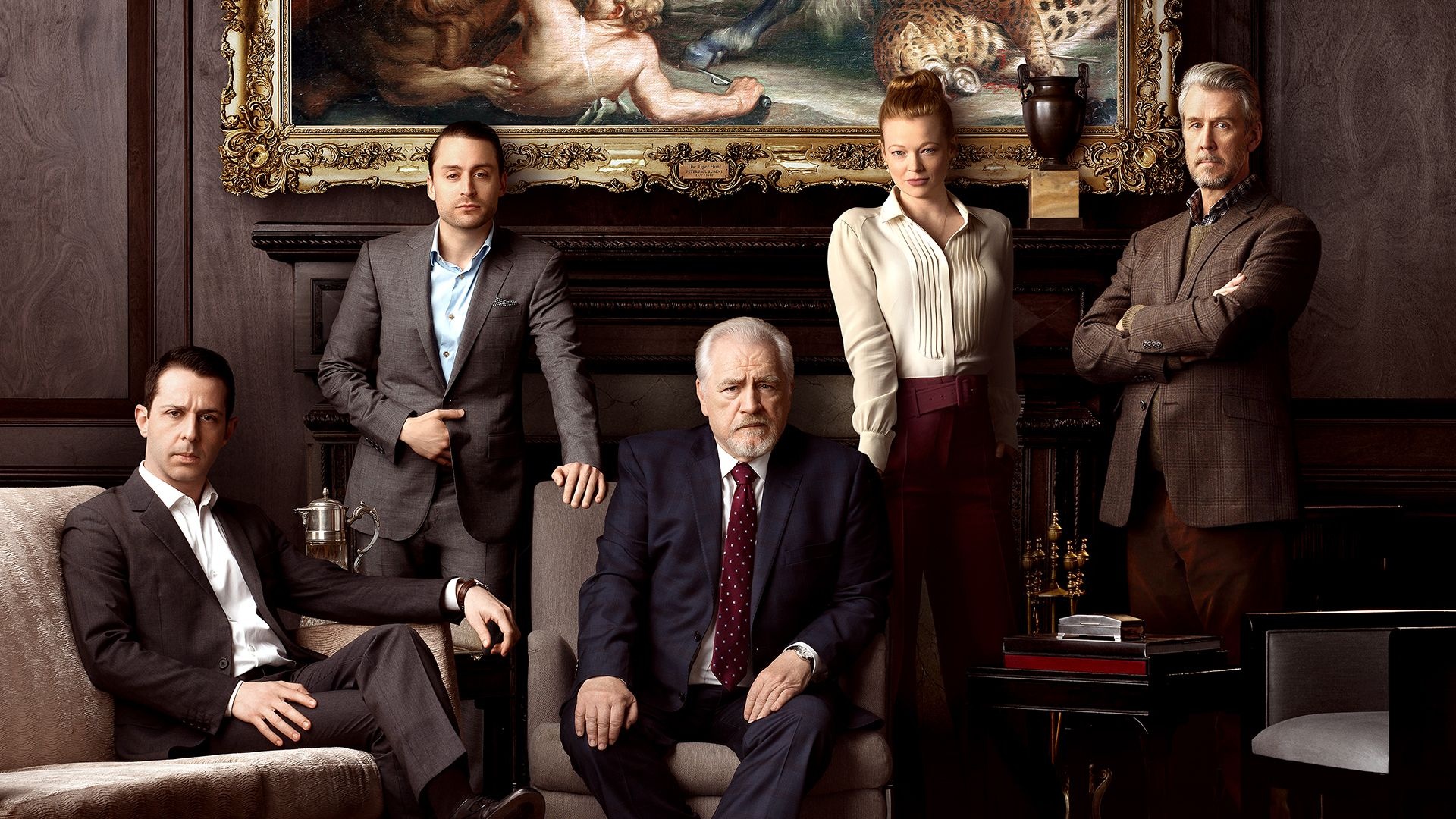 Brian Cox, Succession HBO, top backgrounds, 1920x1080 Full HD Desktop