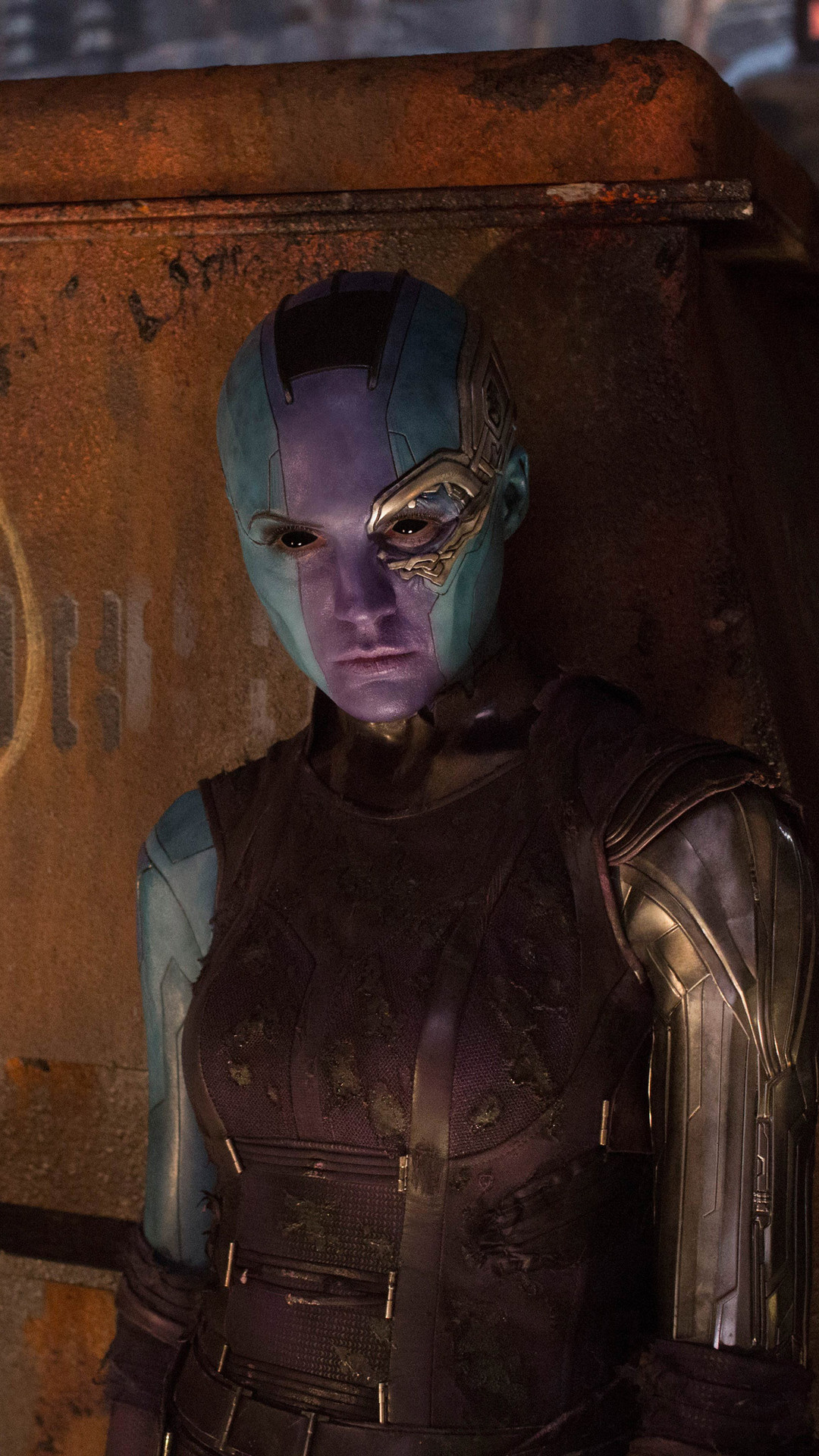 Nebula, Guardians of the Galaxy, iPhone, Pixel, 1080x1920 Full HD Phone