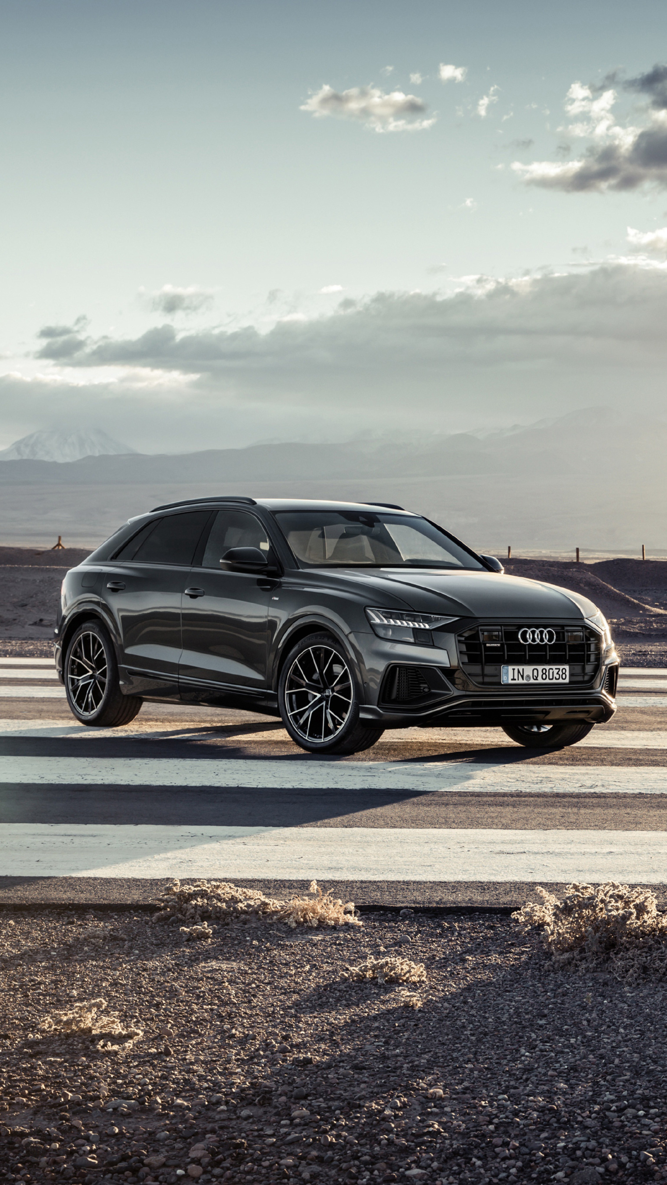 Audi Q8, Exquisite luxury, Powerful performance, Cutting-edge technology, 2160x3840 4K Phone