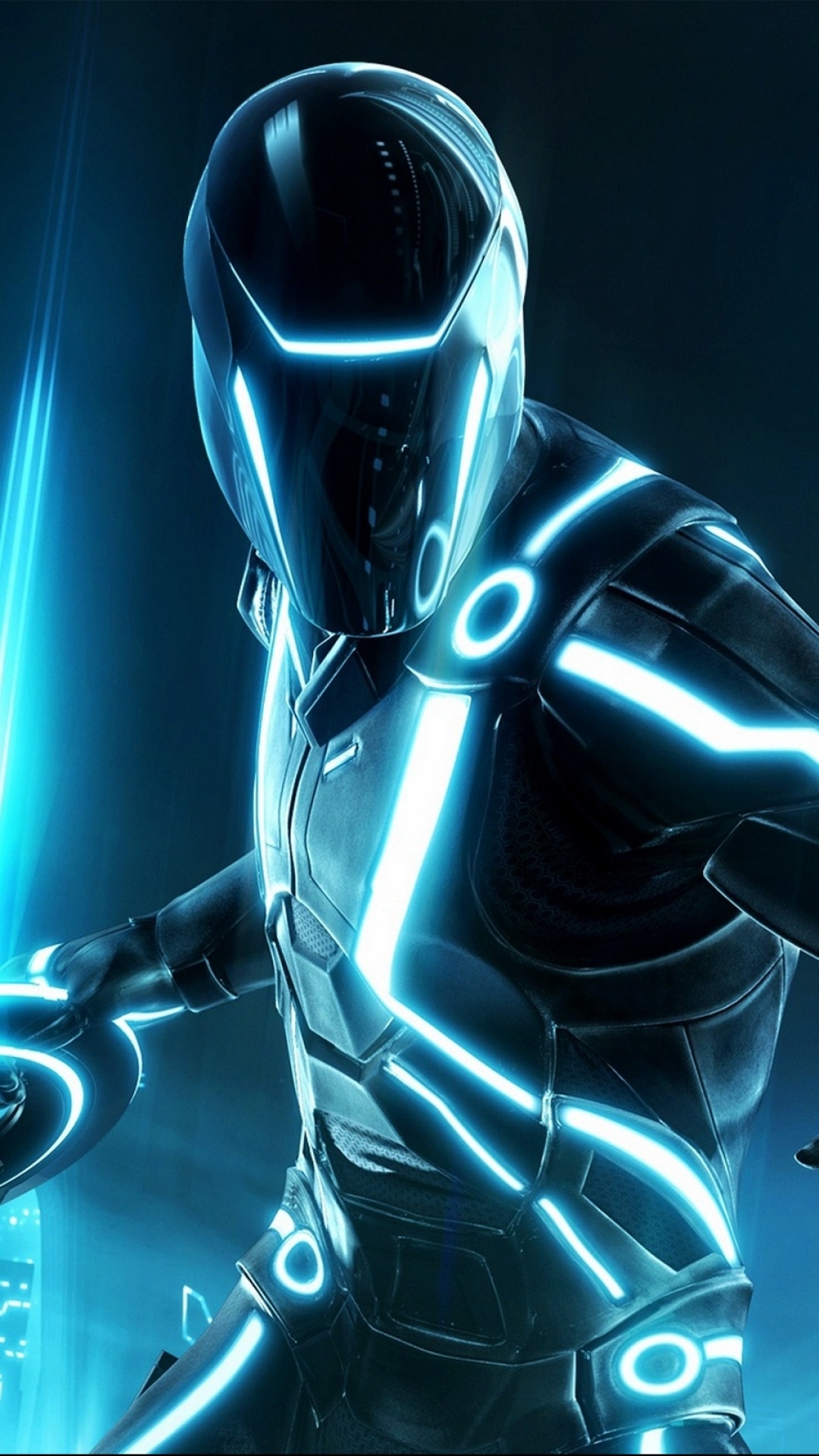 Tron movie, Legacy movie, High-tech aesthetics, Sci-fi adventure, 1080x1920 Full HD Phone