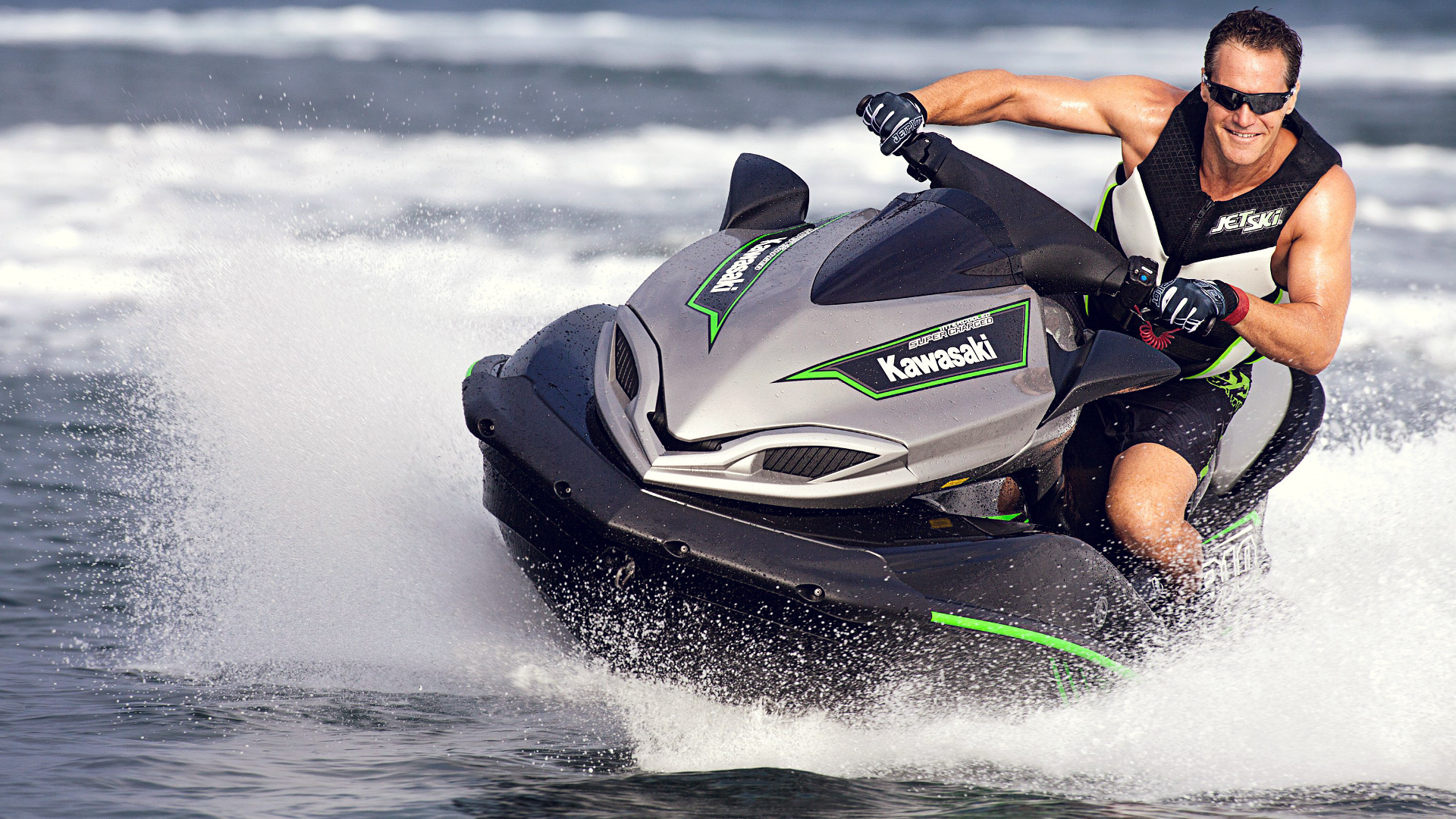 Jet Ski wallpapers, Impressive visuals, Stunning backgrounds, High-speed action, 1920x1080 Full HD Desktop