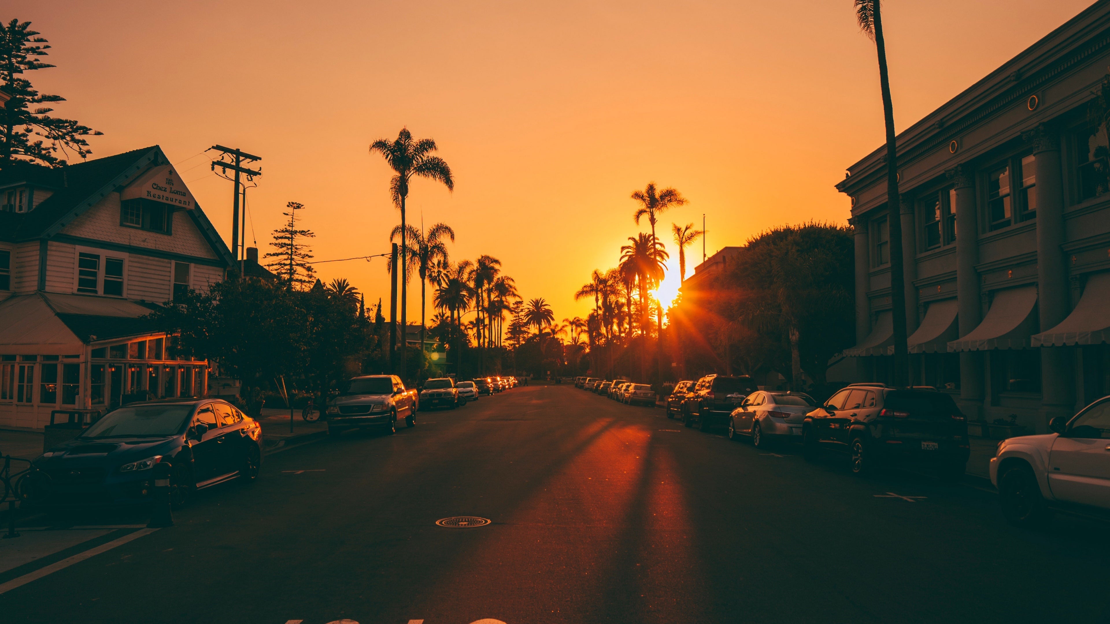 Sunset, Los Angeles Wallpaper, 3840x2160 4K Desktop