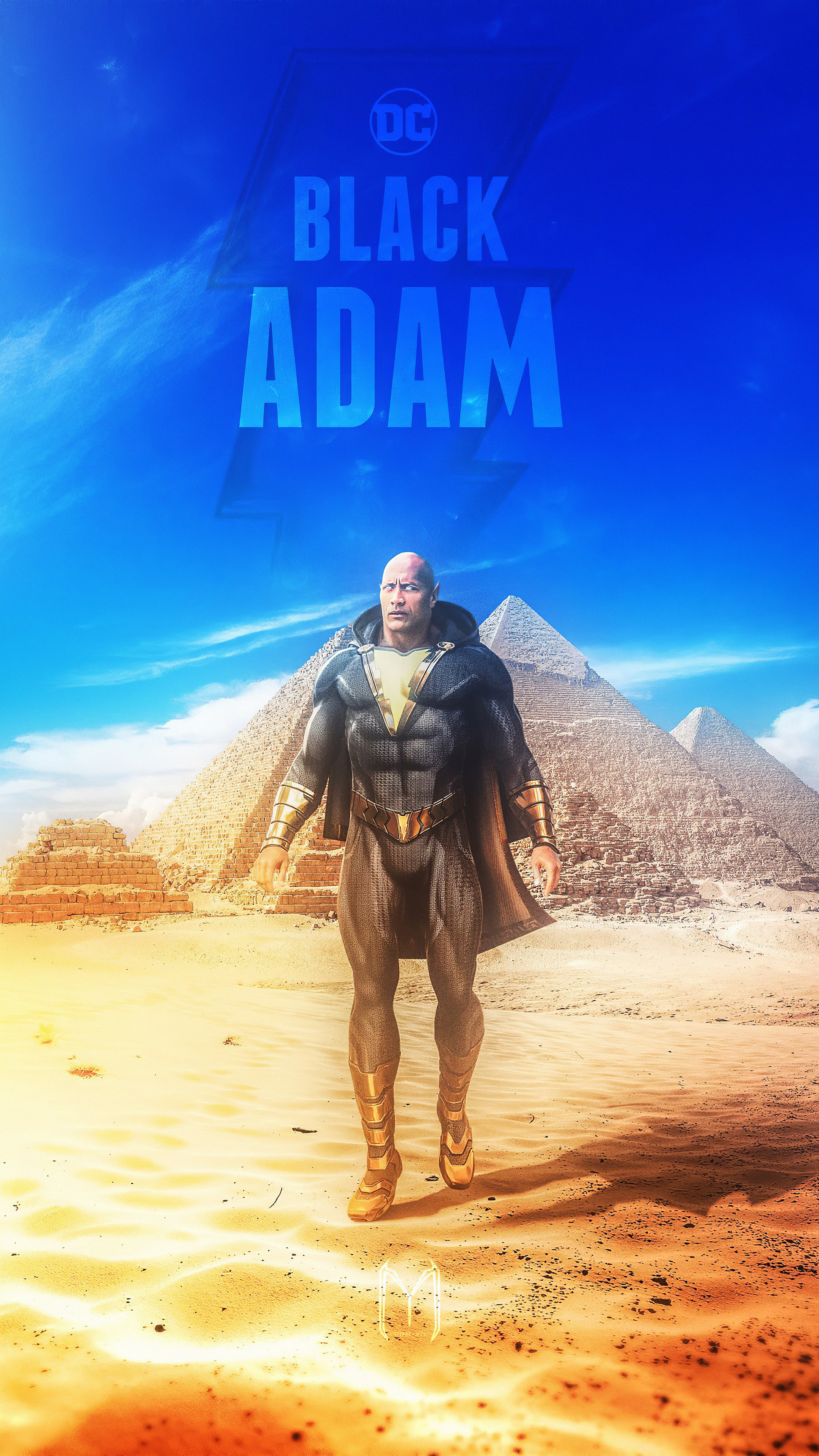 Black Adam, rock, Sony Xperia, HD, 2160x3840 4K Phone