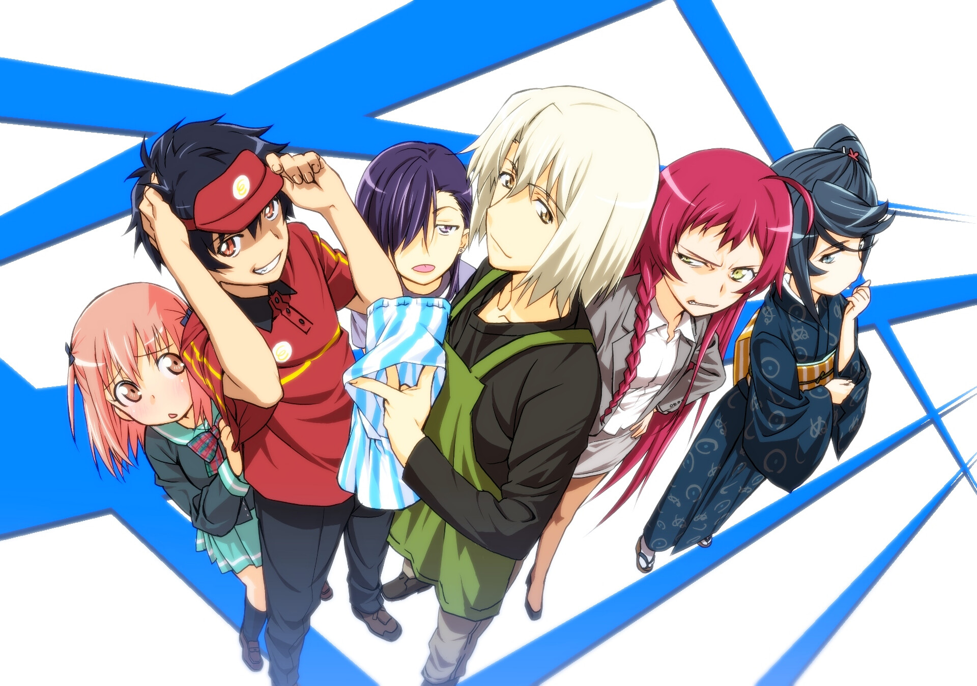 Devil is a Part-Timer, Anime comedy, Satan's life, Entertaining storyline, 1920x1350 HD Desktop