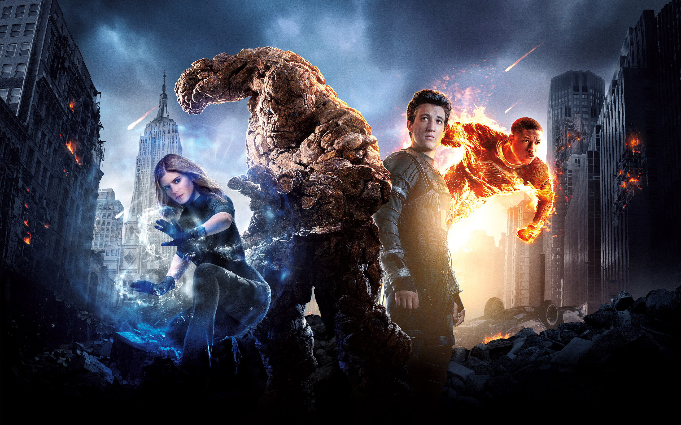 Human Torch, Fantastic Four member, 2015 movie, HD wallpaper, 2880x1800 HD Desktop