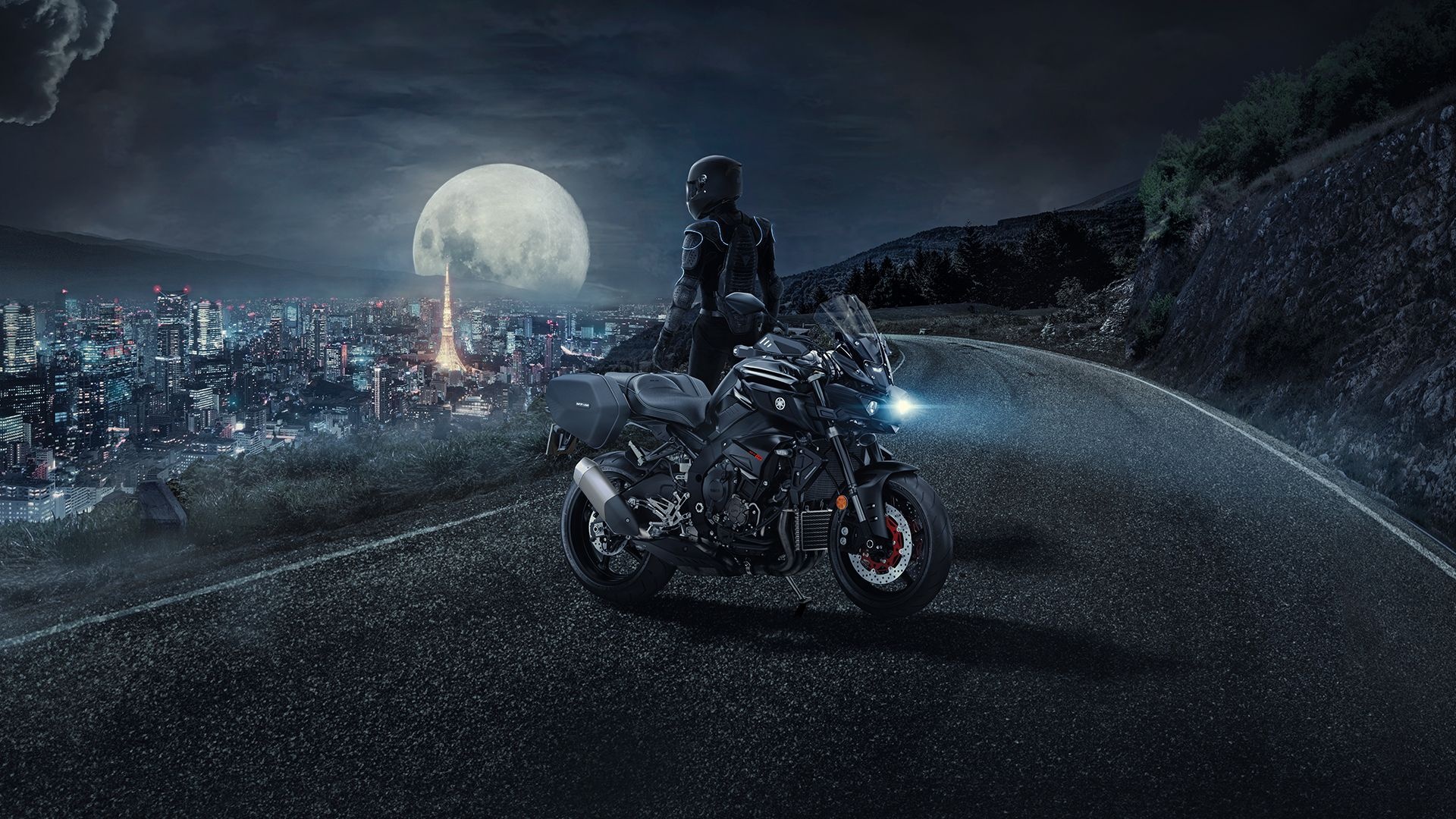 Yamaha MT-10, Top free, Backgrounds, Auto, 1920x1080 Full HD Desktop