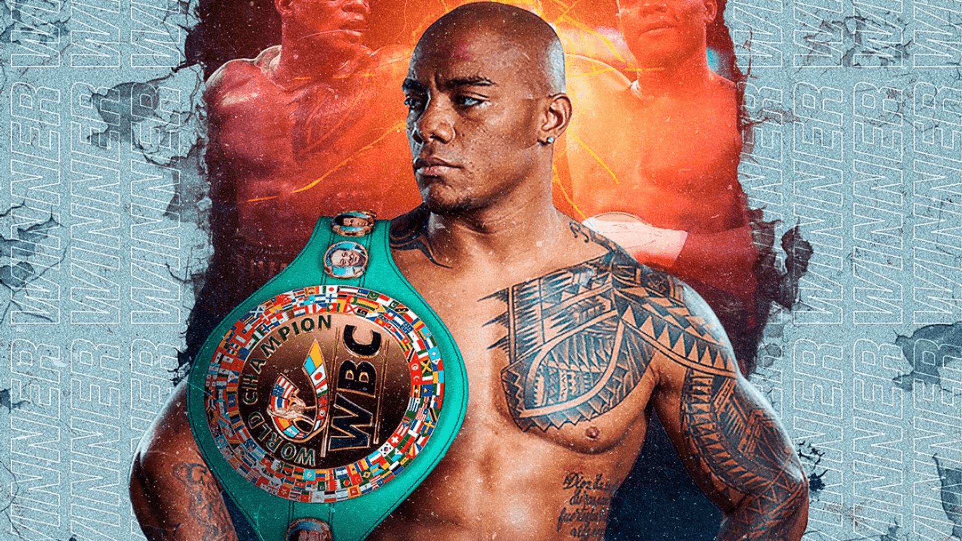 Oscar Rivas, Historic champion, Bridgerweight triumph, Boxing milestone, 1920x1080 Full HD Desktop