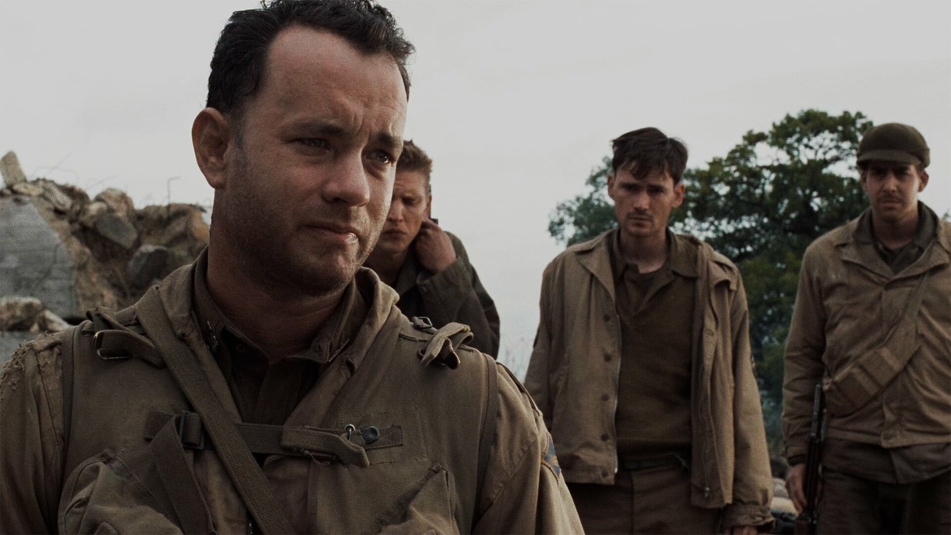 Saving Private Ryan, Backdrops, War movie, Emotional journey, 1920x1080 Full HD Desktop