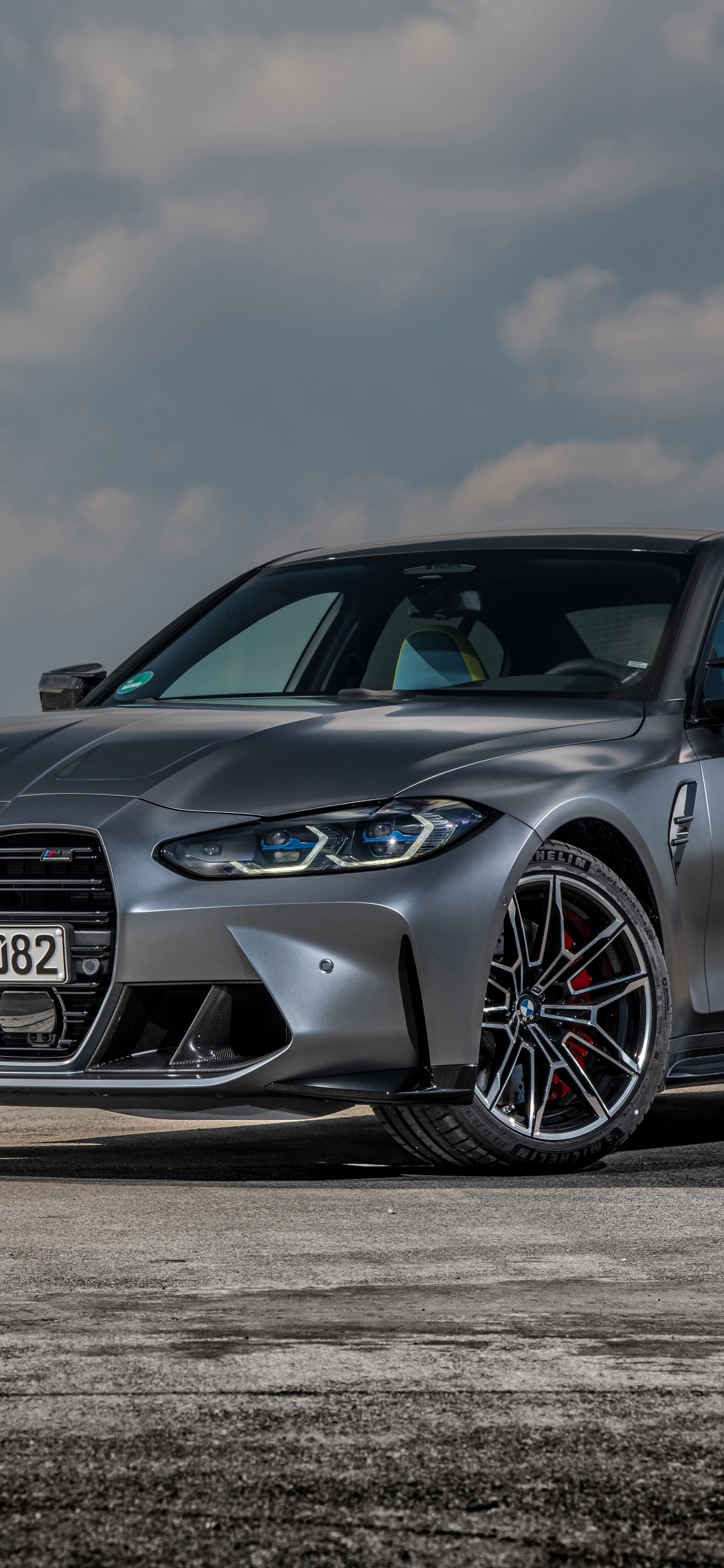 BMW M3 Competition xDrive, 4K resolution wallpaper, Unmatched performance, All-wheel drive, 1290x2780 HD Phone