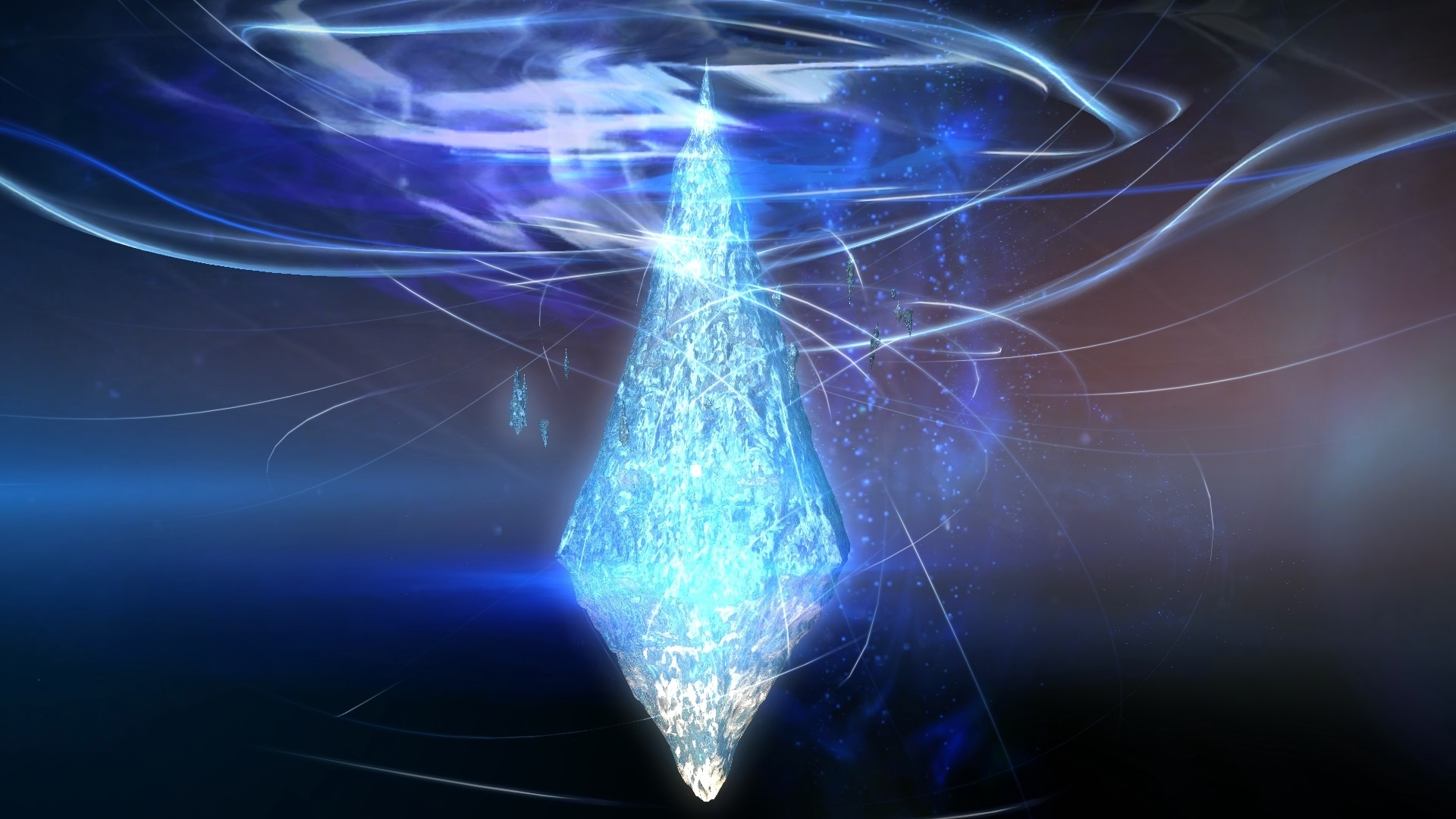 High quality wallpaper, FF crystals, 1920x1080 Full HD Desktop