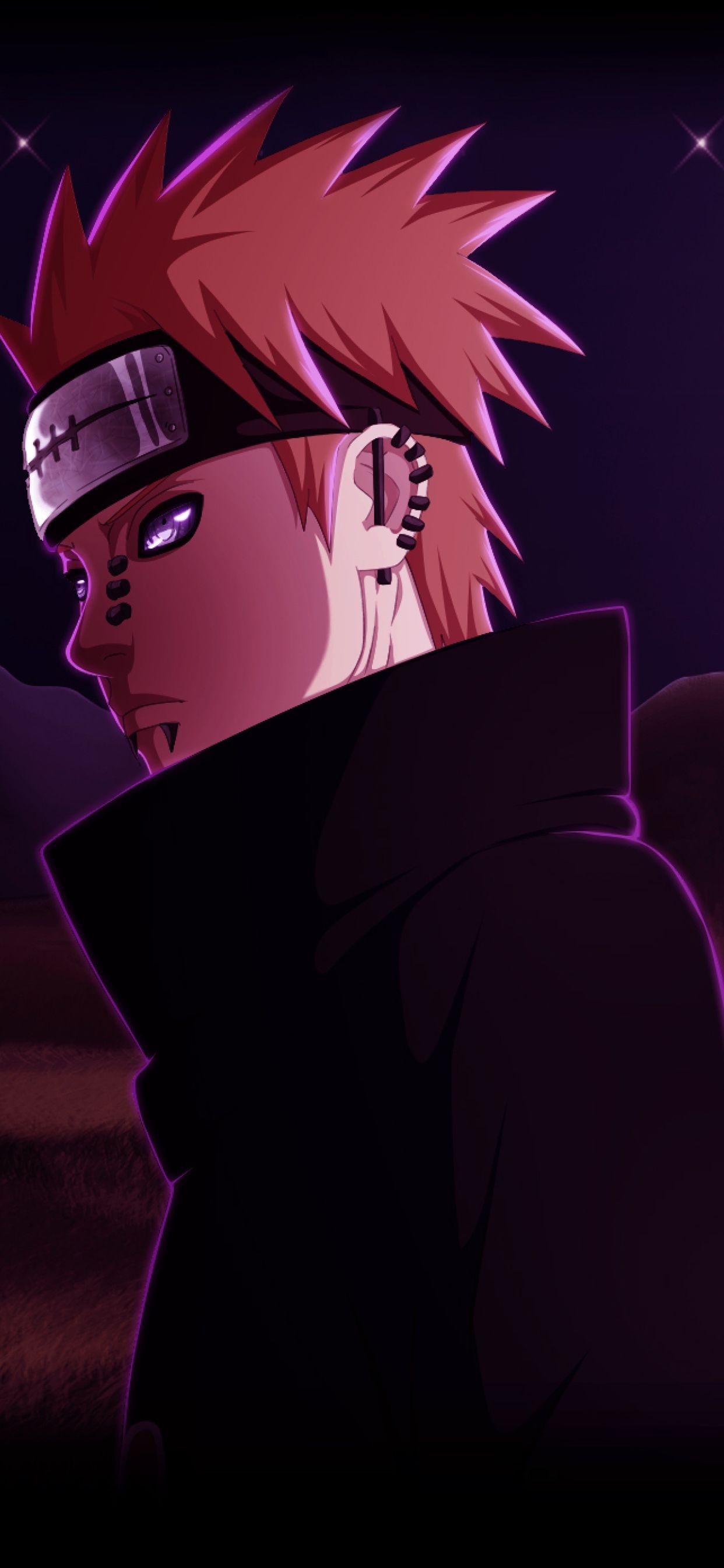 Pain Deva Path, Akatsuki cloak, Rinnegan, HD Phone wallpaper