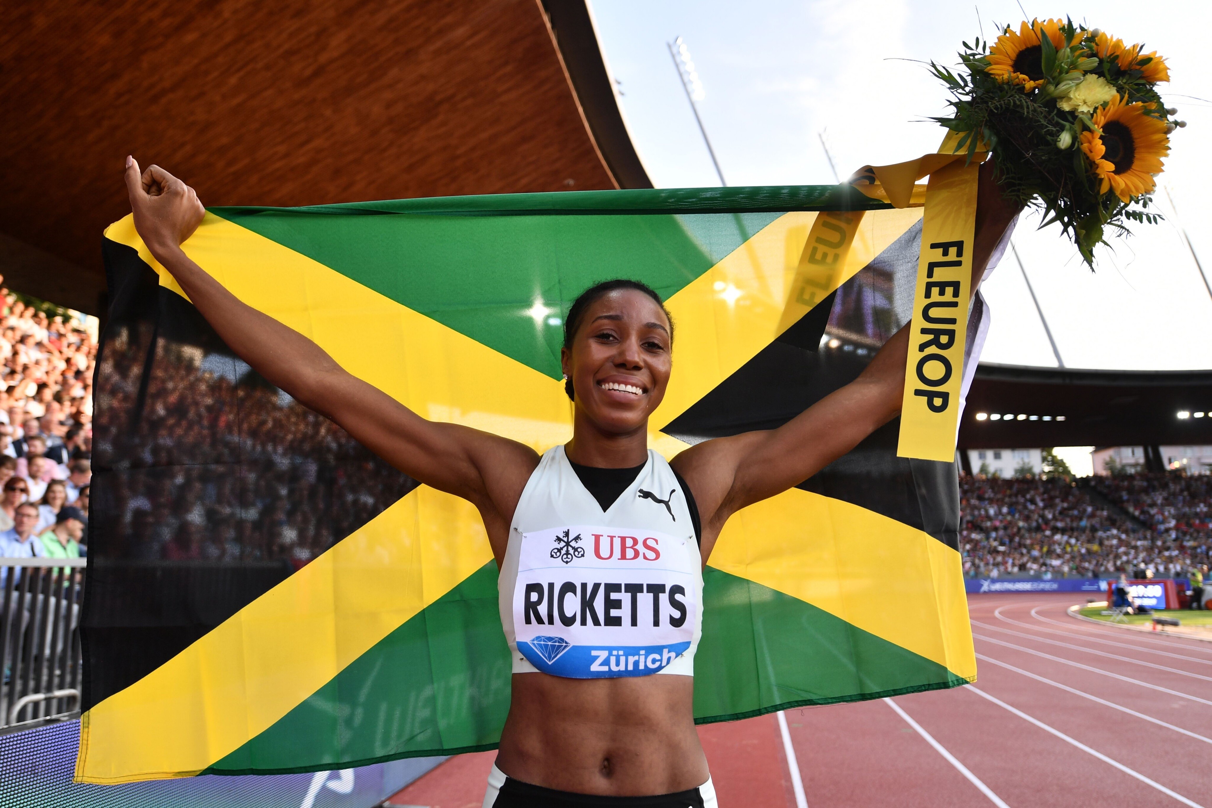 Shanieka Ricketts, Soaring through the skies, Talented athlete, Track and field, 4100x2730 4K Desktop