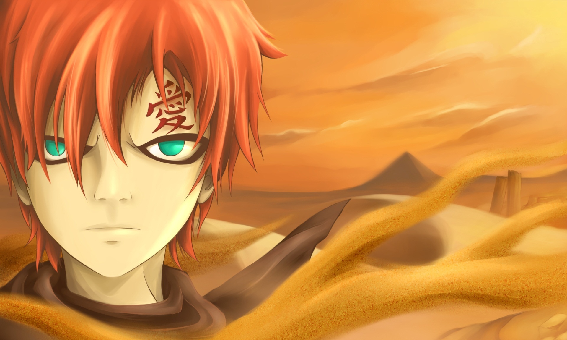 Gaara, Anime desktop images, 1920x1150 HD Desktop