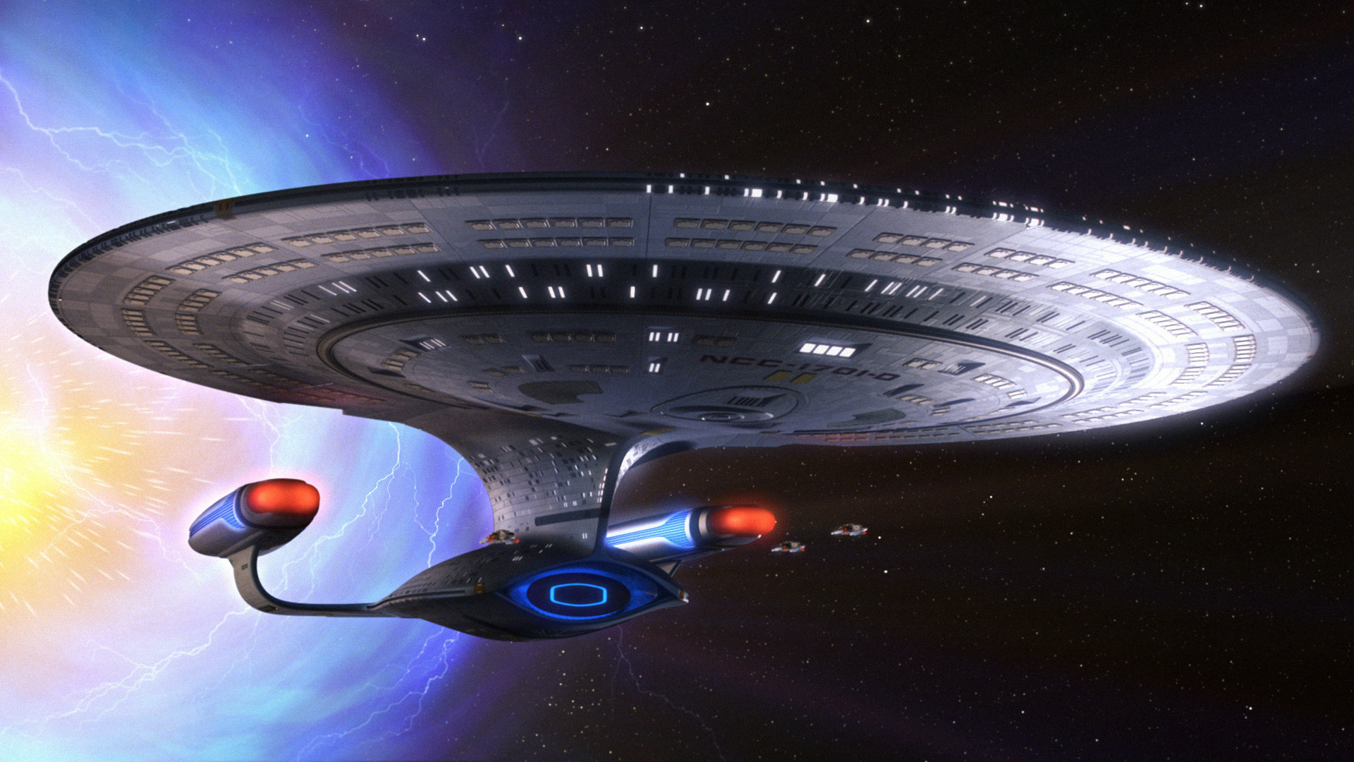 Enterprise E wallpaper, Stunning visuals, HD desktop backgrounds, Futuristic spacecraft, 1920x1080 Full HD Desktop