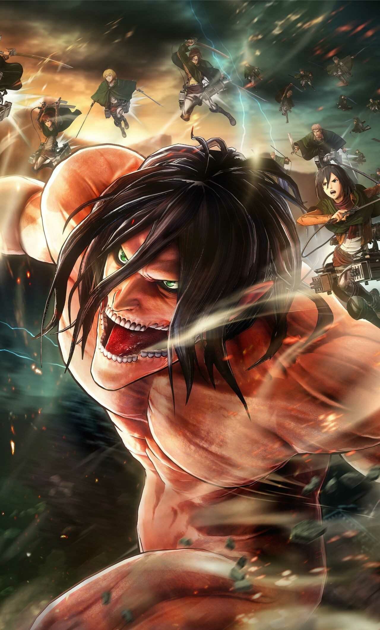 Attack on Titan, The Final Season, Wallpaper idlewp, 1280x2120 HD Phone