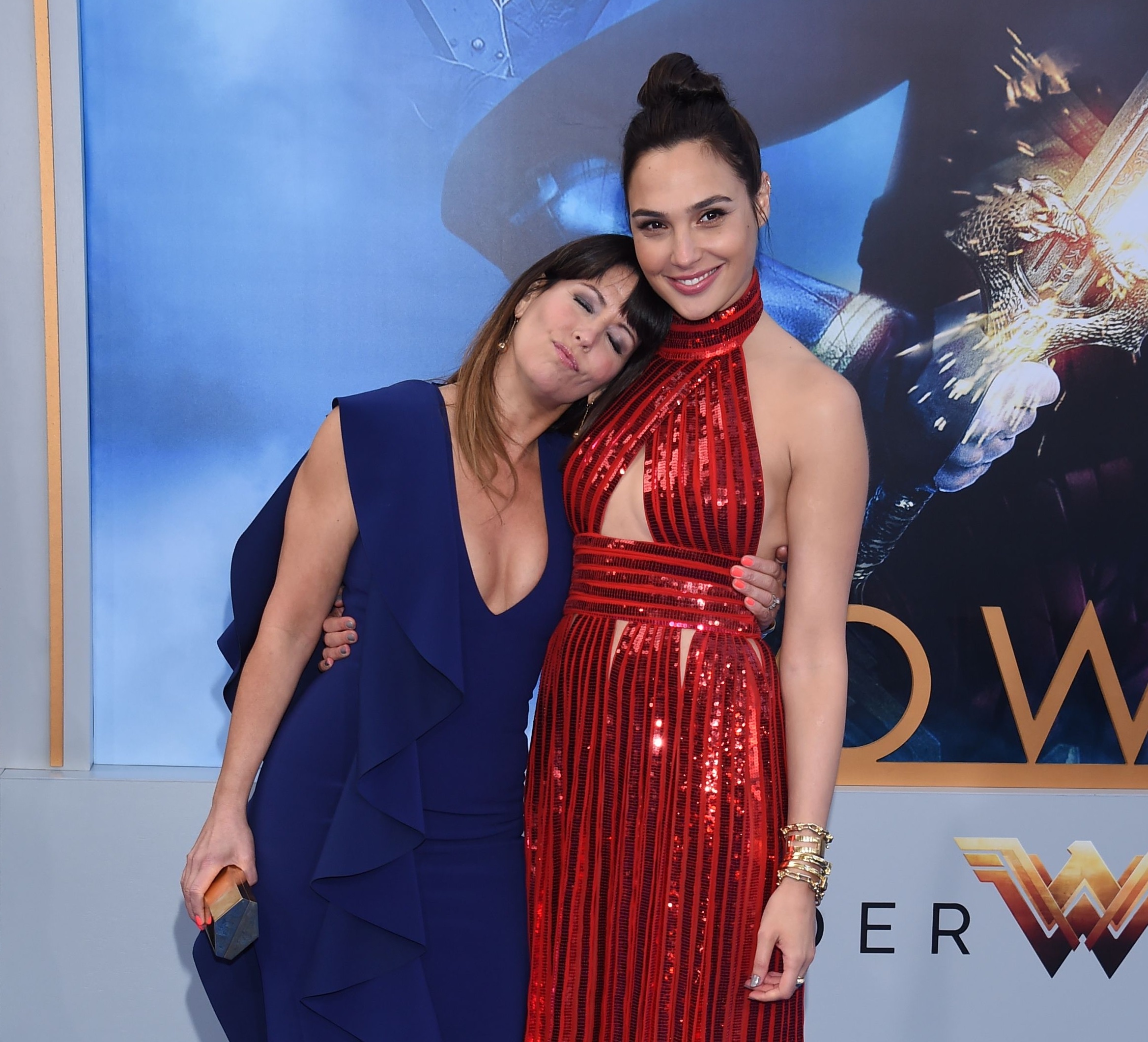 Patty Jenkins, Gal Gadot, Not always, Wonder Woman, 2340x2130 HD Desktop