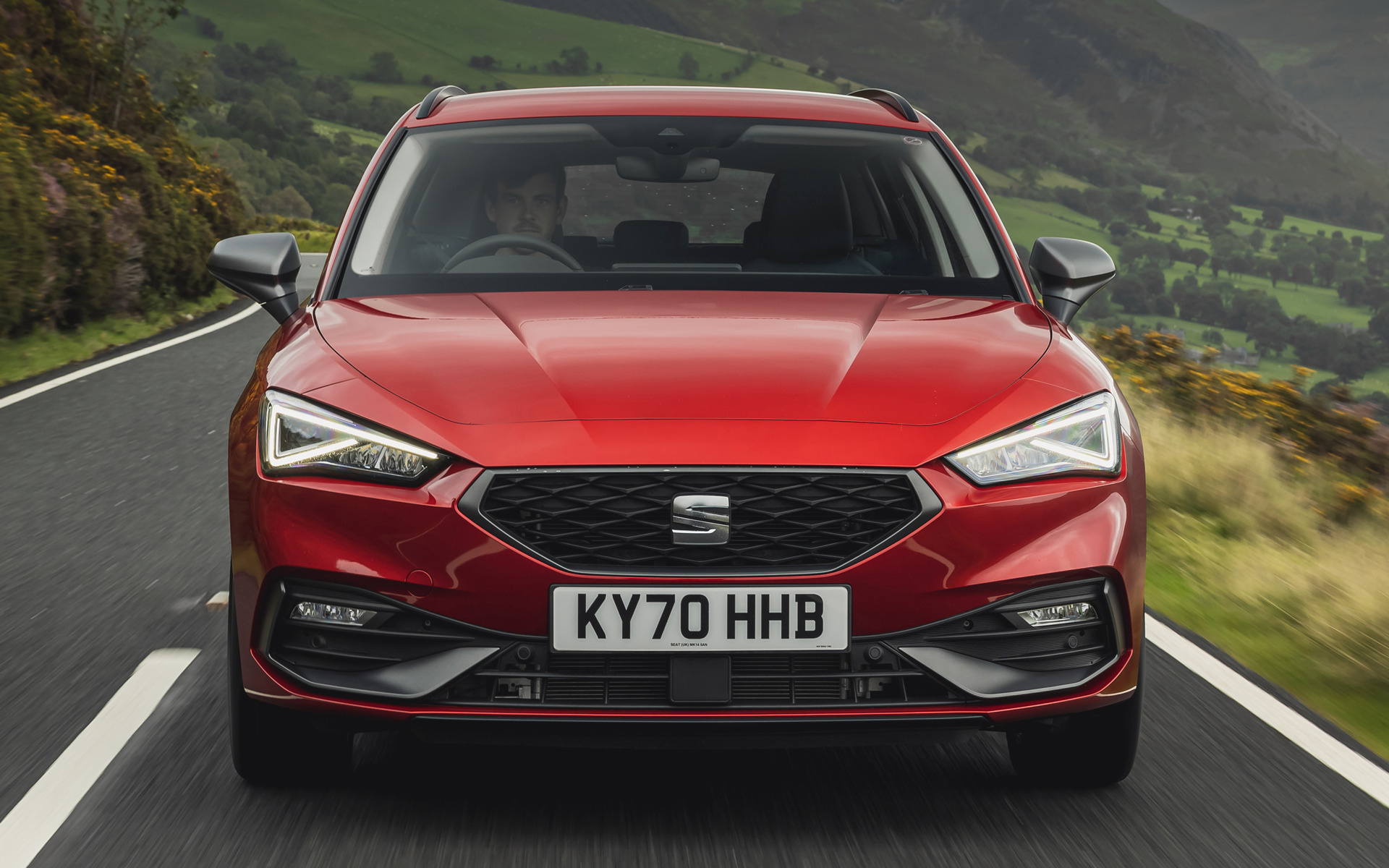 Seat Leon Estate FR, Stylish versatility, Generous cargo space, Premium features, 1920x1200 HD Desktop