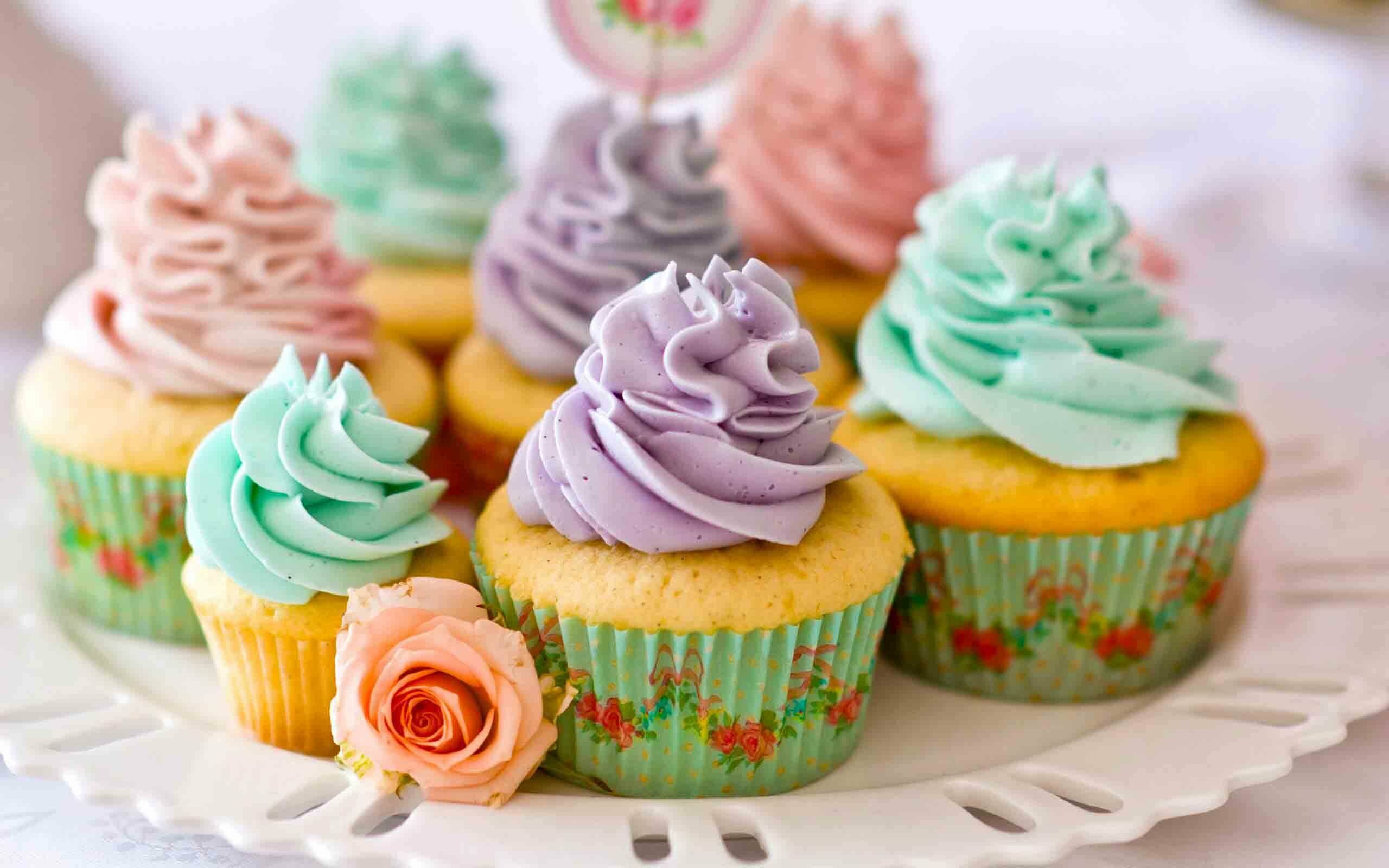 Cupcakes, Sweets Wallpaper, 2560x1600 HD Desktop