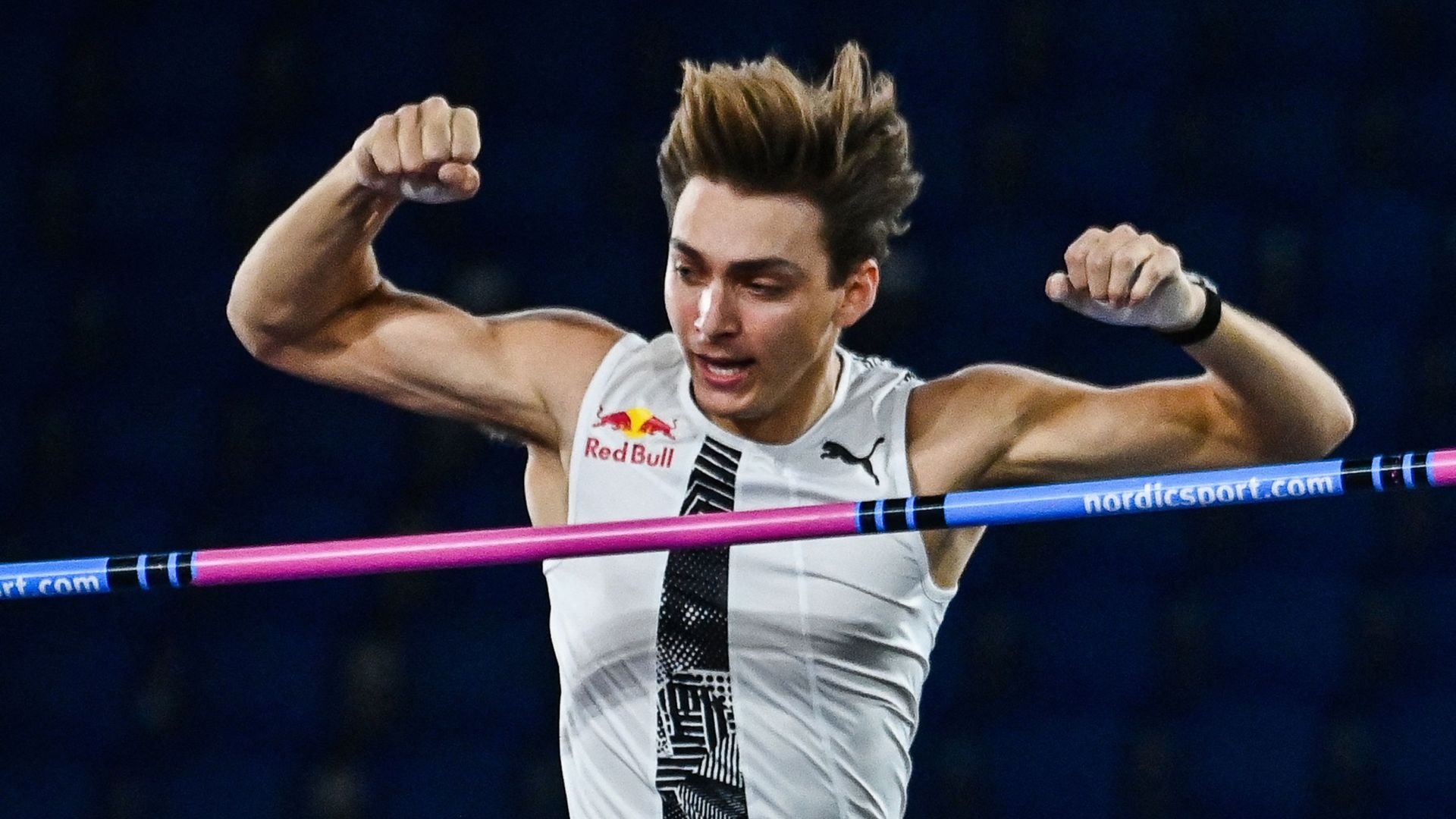 Armand Duplantis, Jo Tokyo 2020, Mondo Duplantis au, Star vaulter shines, 1920x1080 Full HD Desktop