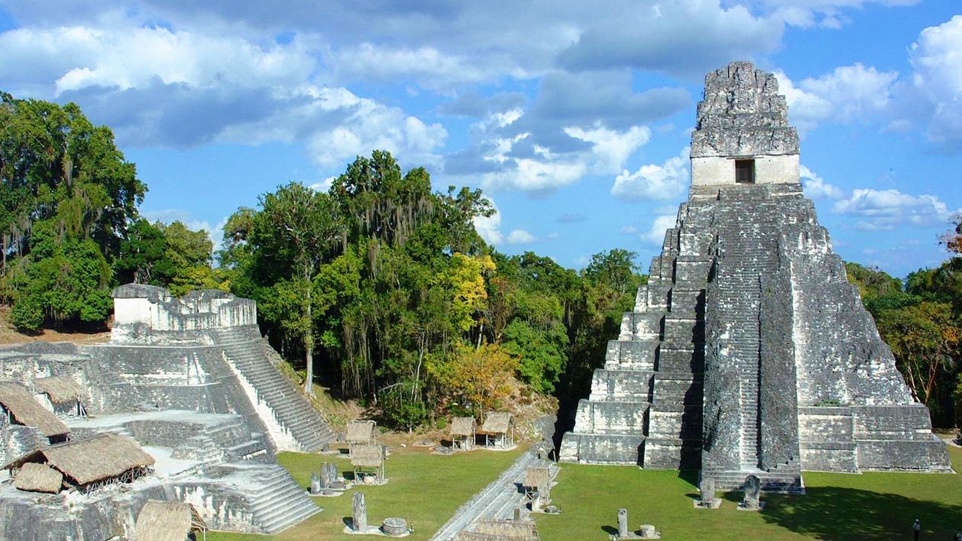 Tikal National Park, Serene wallpapers, Mysterious ruins, Ryan Anderson's collection, 1920x1080 Full HD Desktop