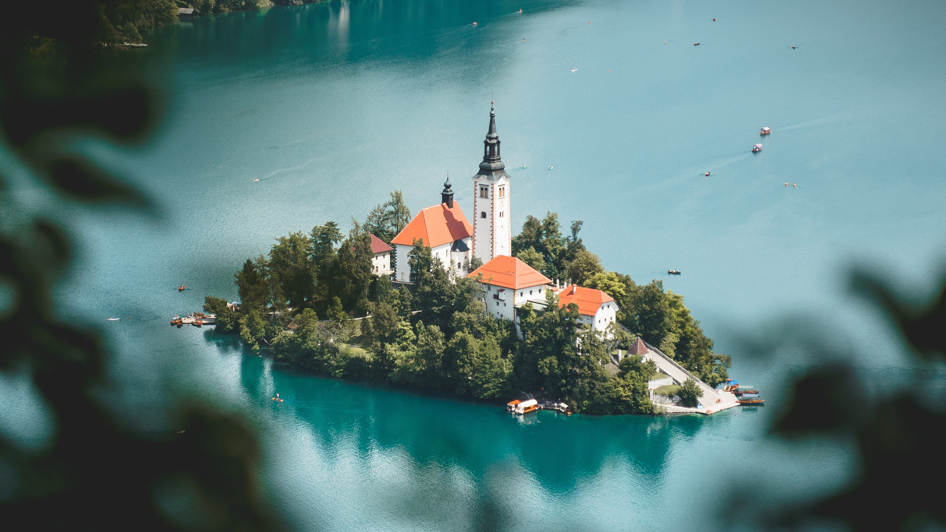 Lake Bled, Nature, Castle, Mountain, 3840x2160 4K Desktop