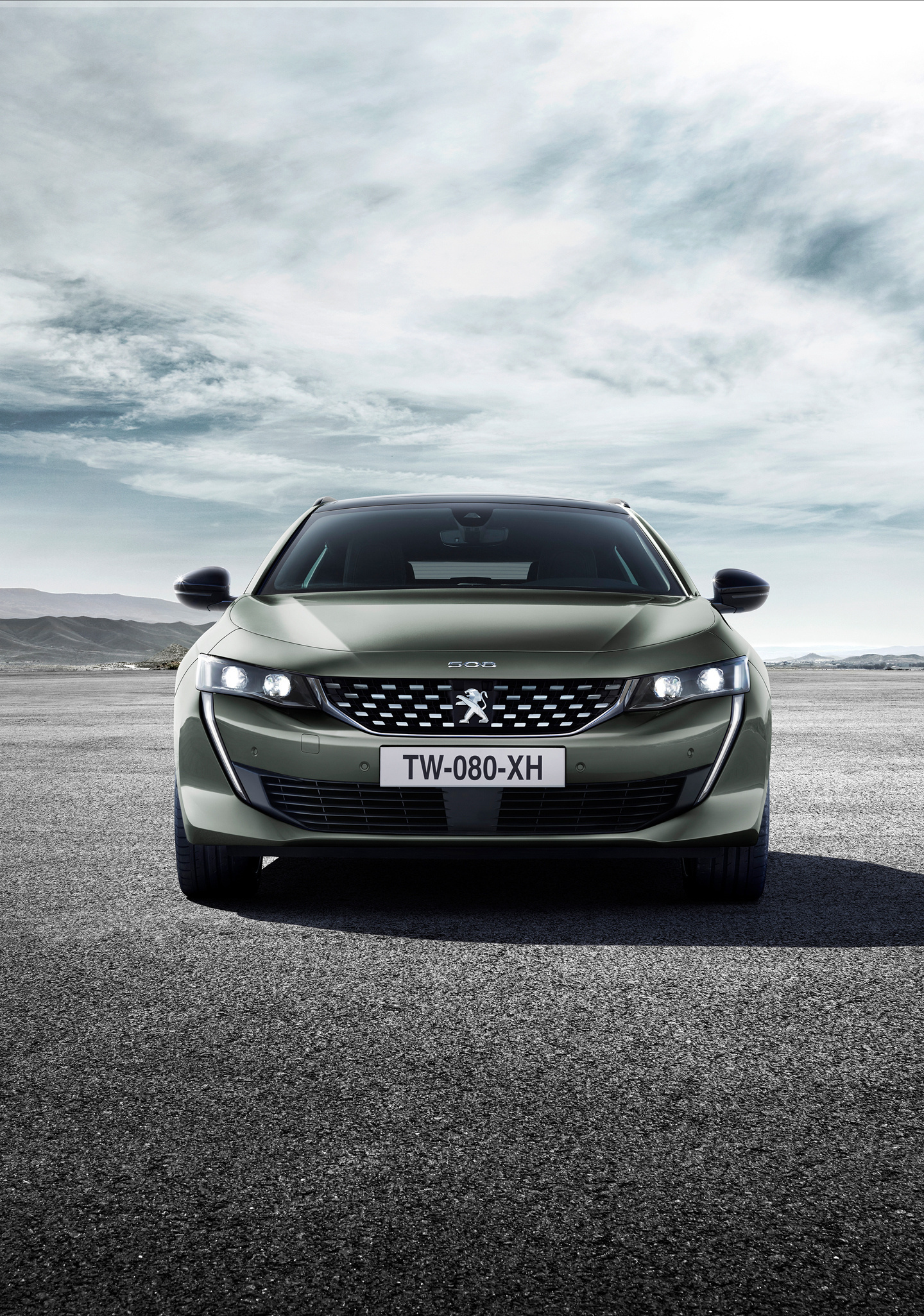 Peugeot 508 GT, Swanky design, Cutting-edge technology, Sleek performance, 1440x2060 HD Phone