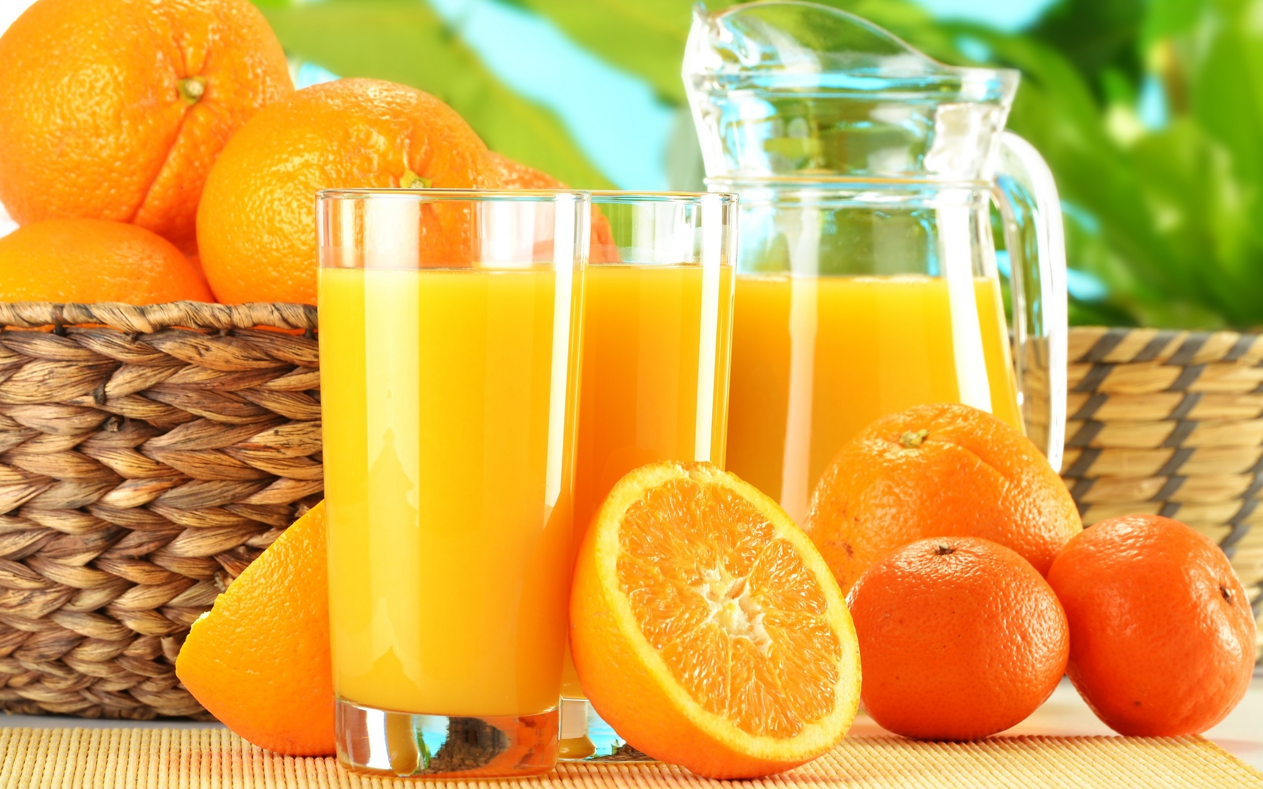 Orange, Juice Wallpaper, 2560x1600 HD Desktop