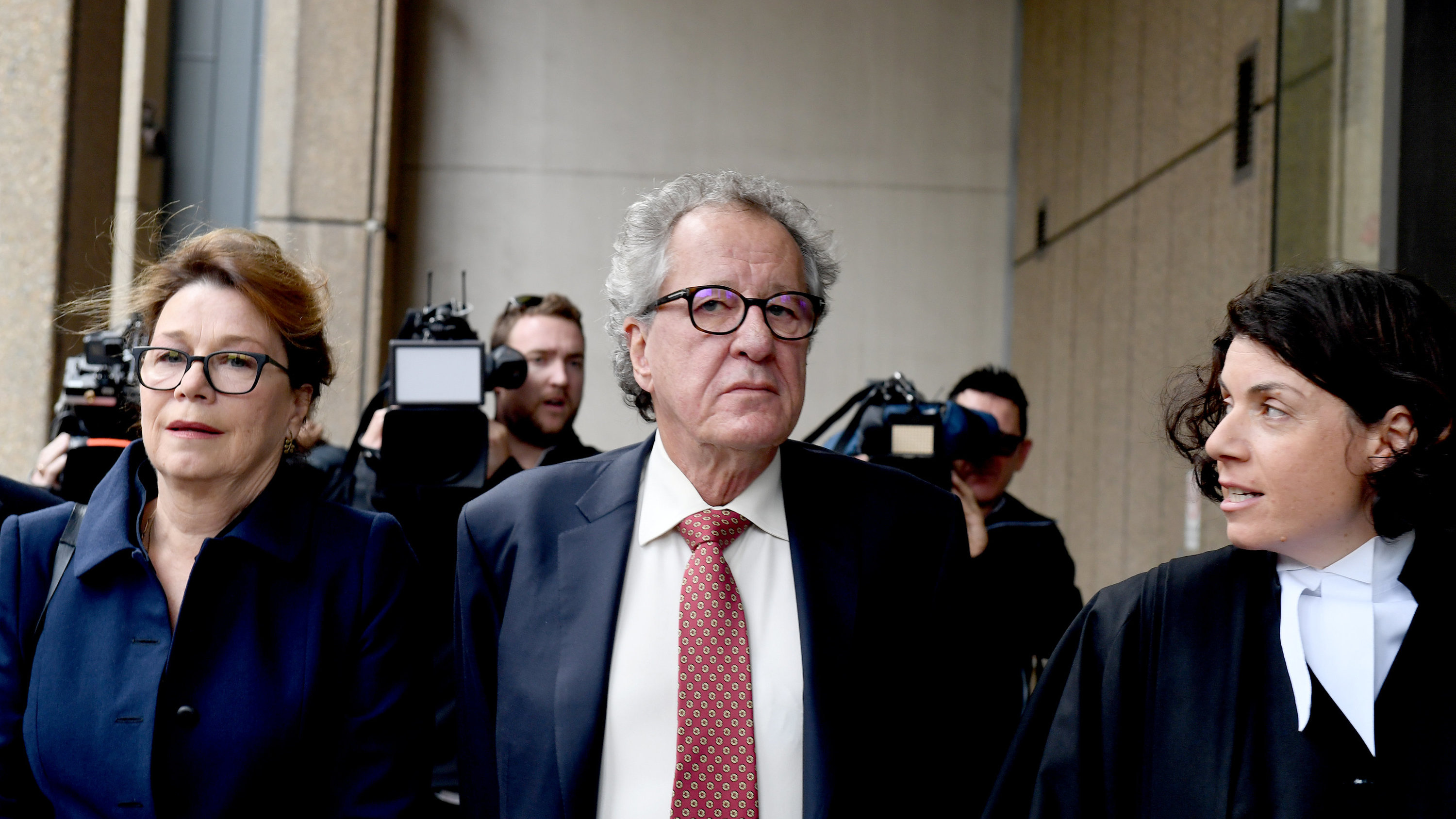 Geoffrey Rush, Million defamation case, New York Times, 3000x1690 HD Desktop