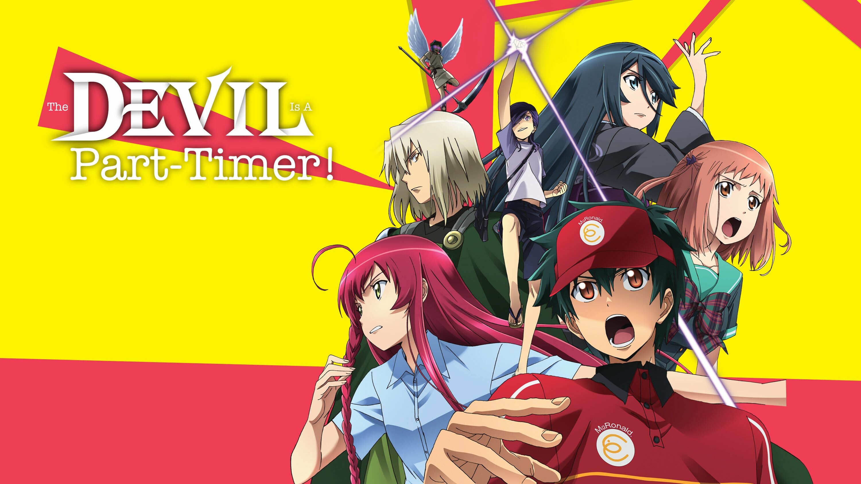 Devil is a Part-Timer, Anime adaptation, Devil's workplace, Hilarious moments, 3000x1690 HD Desktop