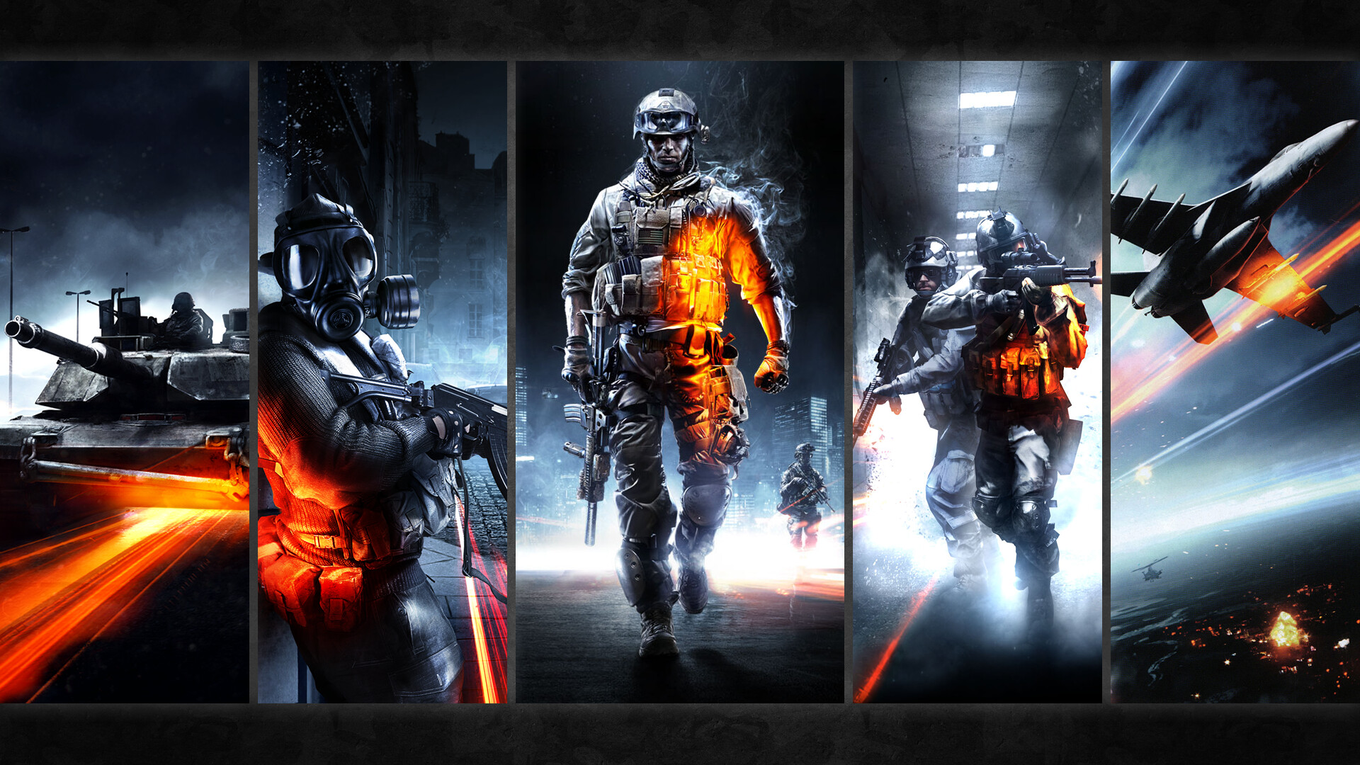 Battlefield 3, Intense combat, War-torn landscapes, First-person shooter, 1920x1080 Full HD Desktop