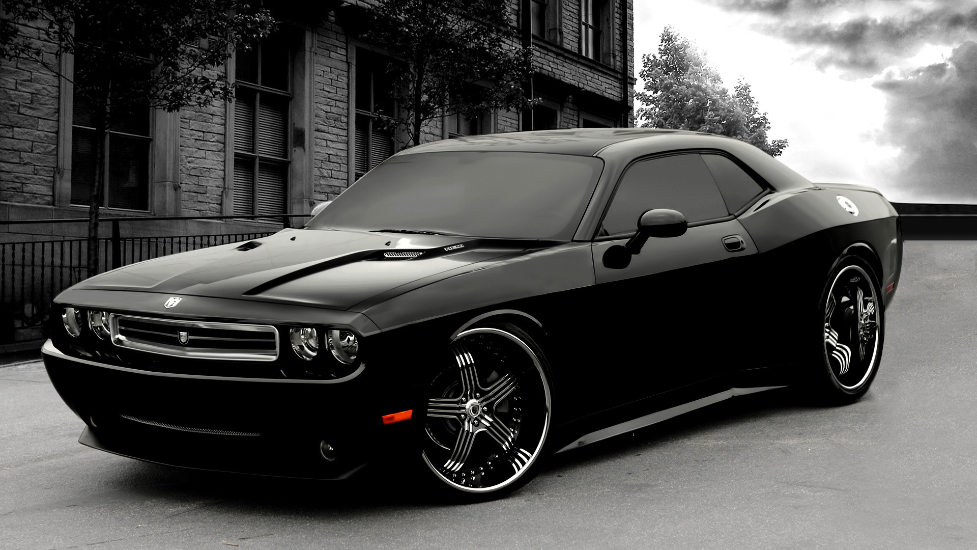 Dodge Challenger, HD Backgrounds, 1920x1080 Full HD Desktop