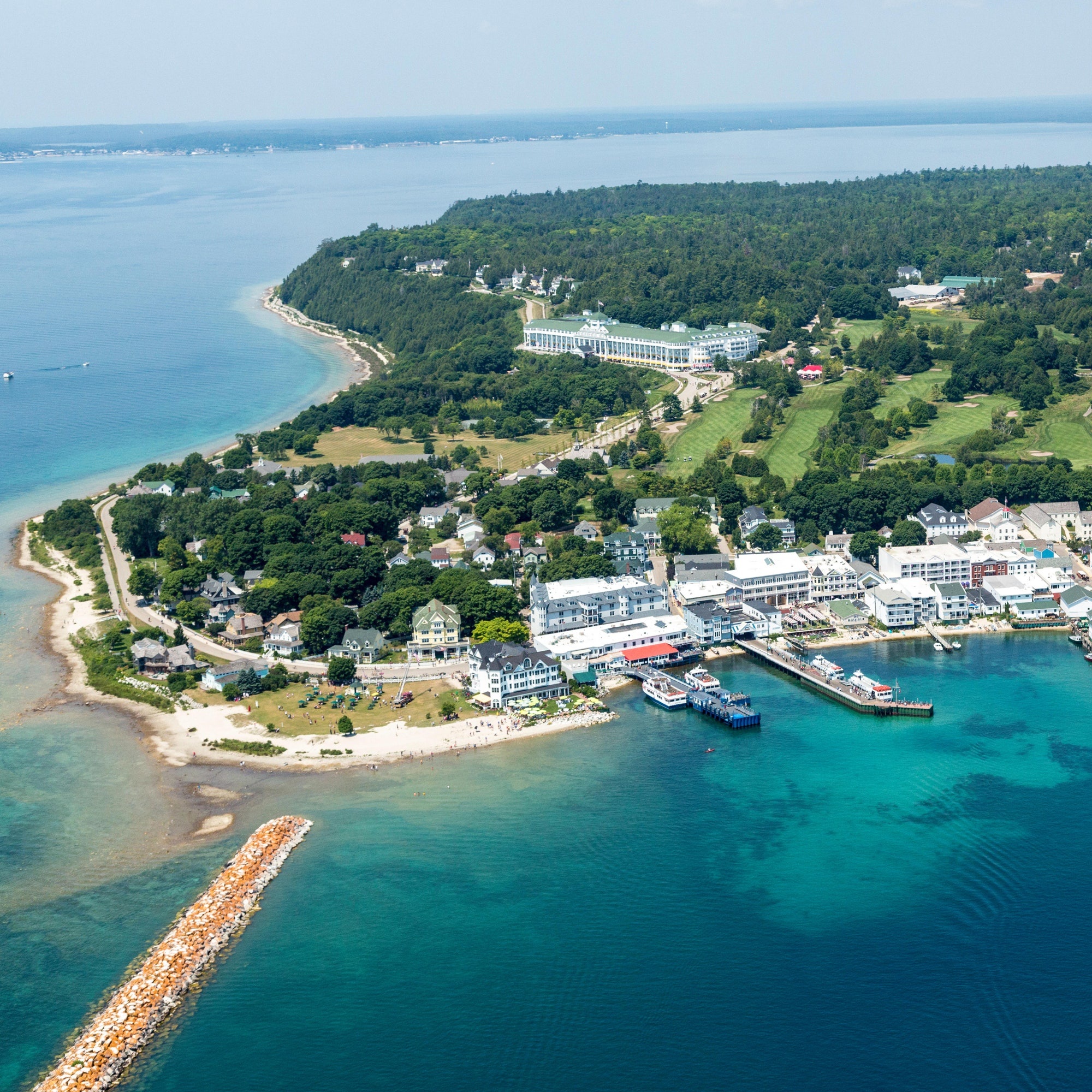 Mackinac Island, History fudge, Horse drawn carriages, All american weekend, 2000x2000 HD Phone