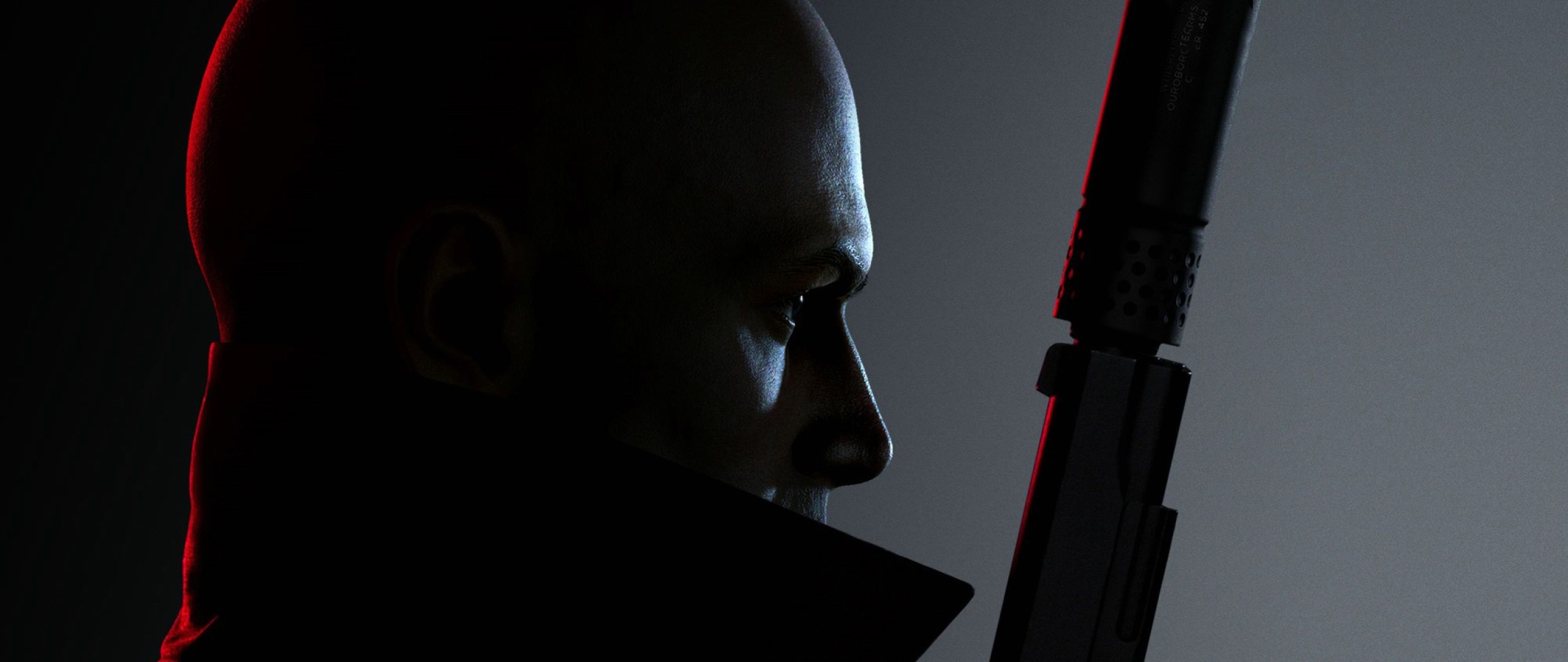 Agent 47, Suppressed pistol, HITMAN 3, Dual Screen Desktop wallpaper