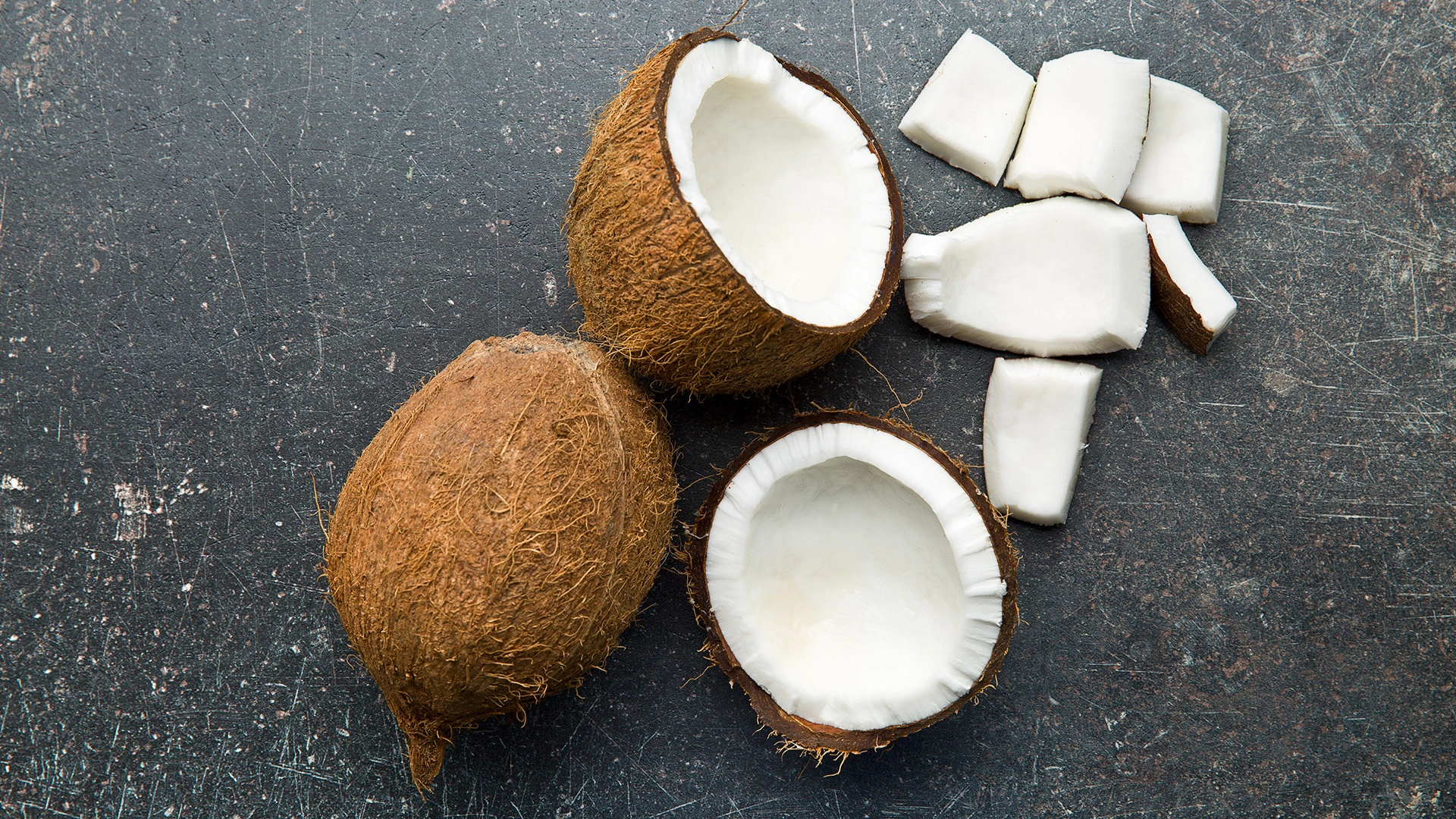 Coconut meat benefits, Nutritious choice, Healthy fats, Culinary versatility, 1920x1080 Full HD Desktop