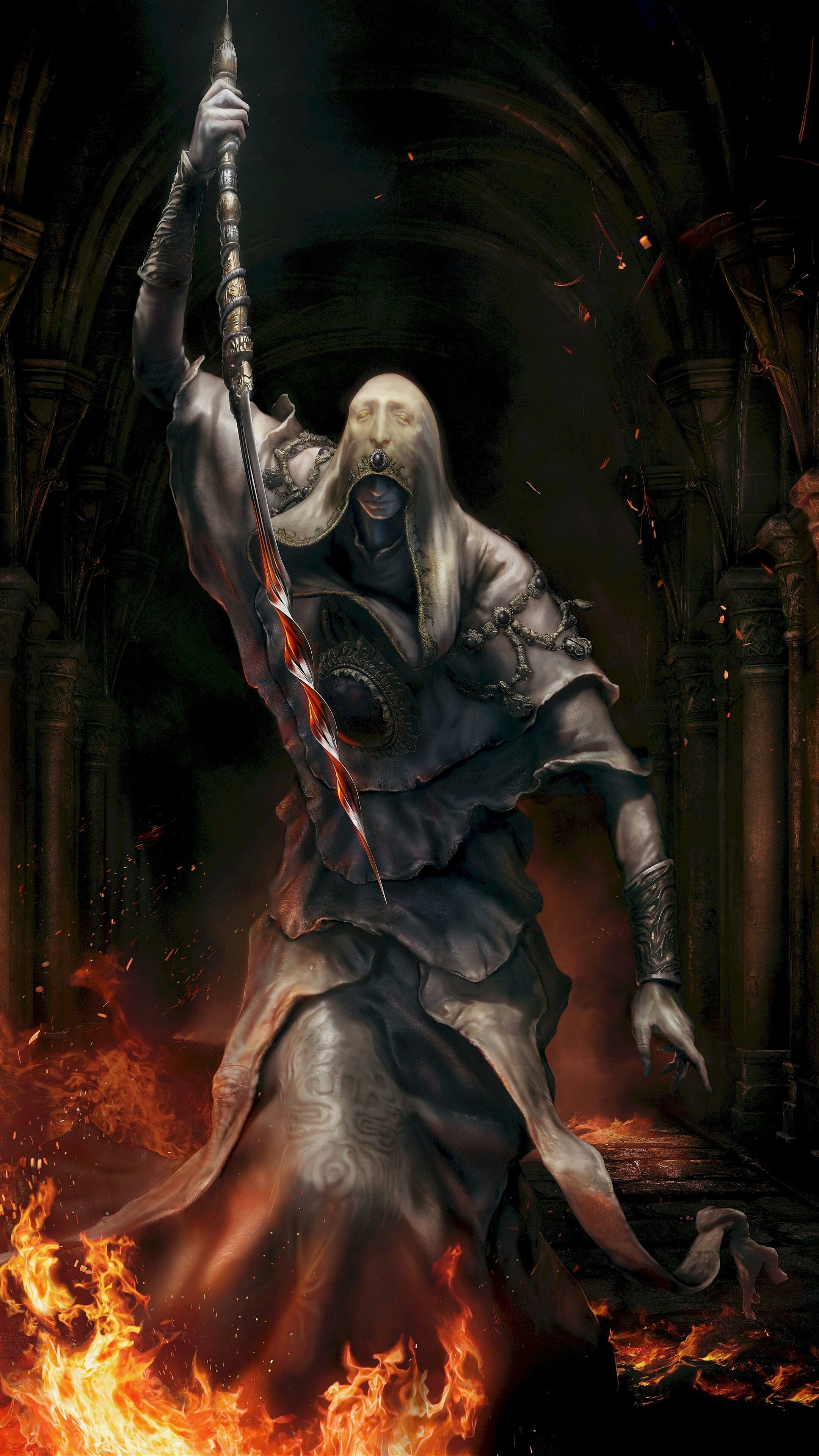 Godskin Apostle, Elden Ring Wallpaper, 2160x3840 4K Phone