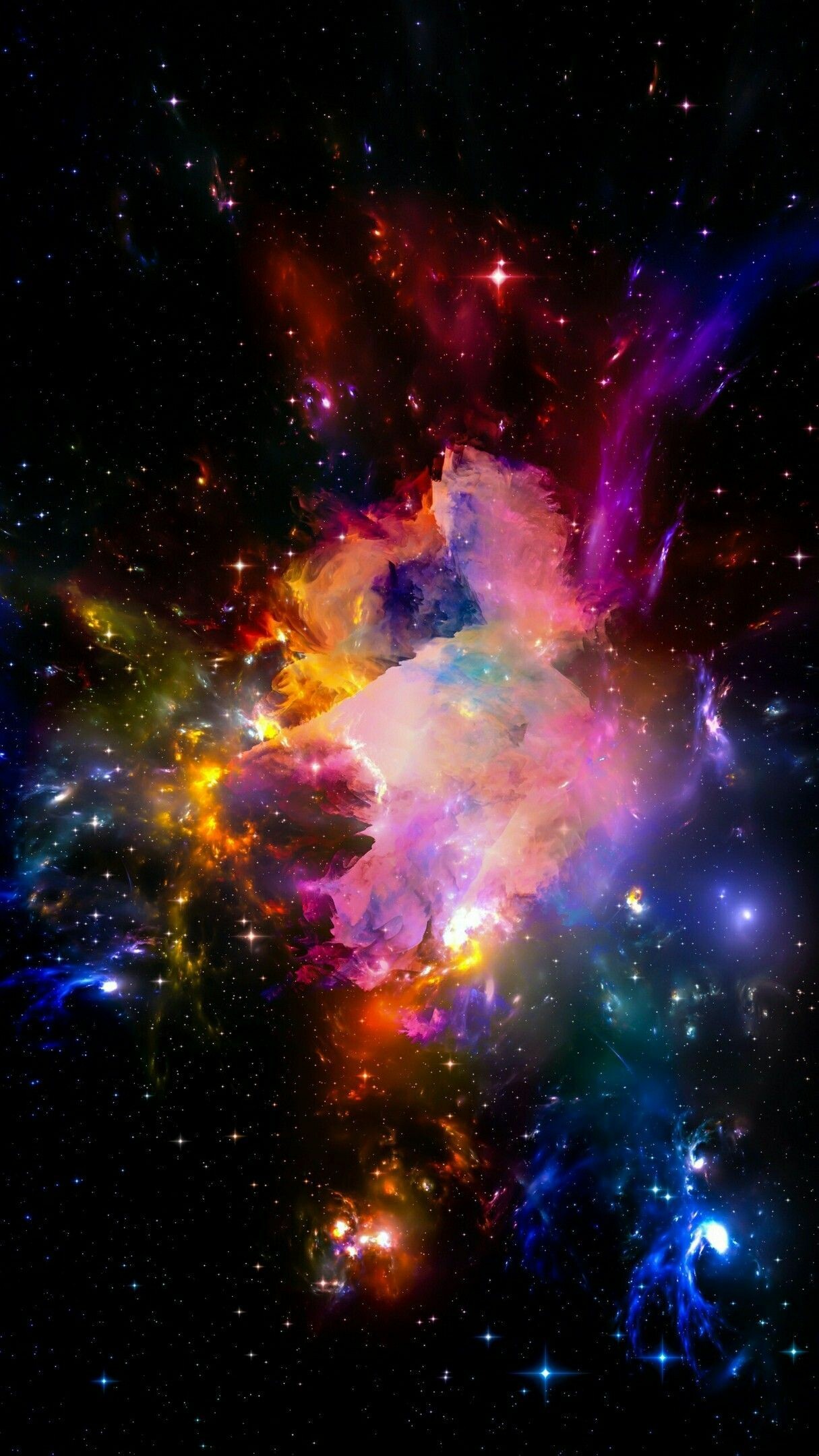 Hubble Space Telescope, Outer Space Wallpaper, 1220x2160 HD Phone