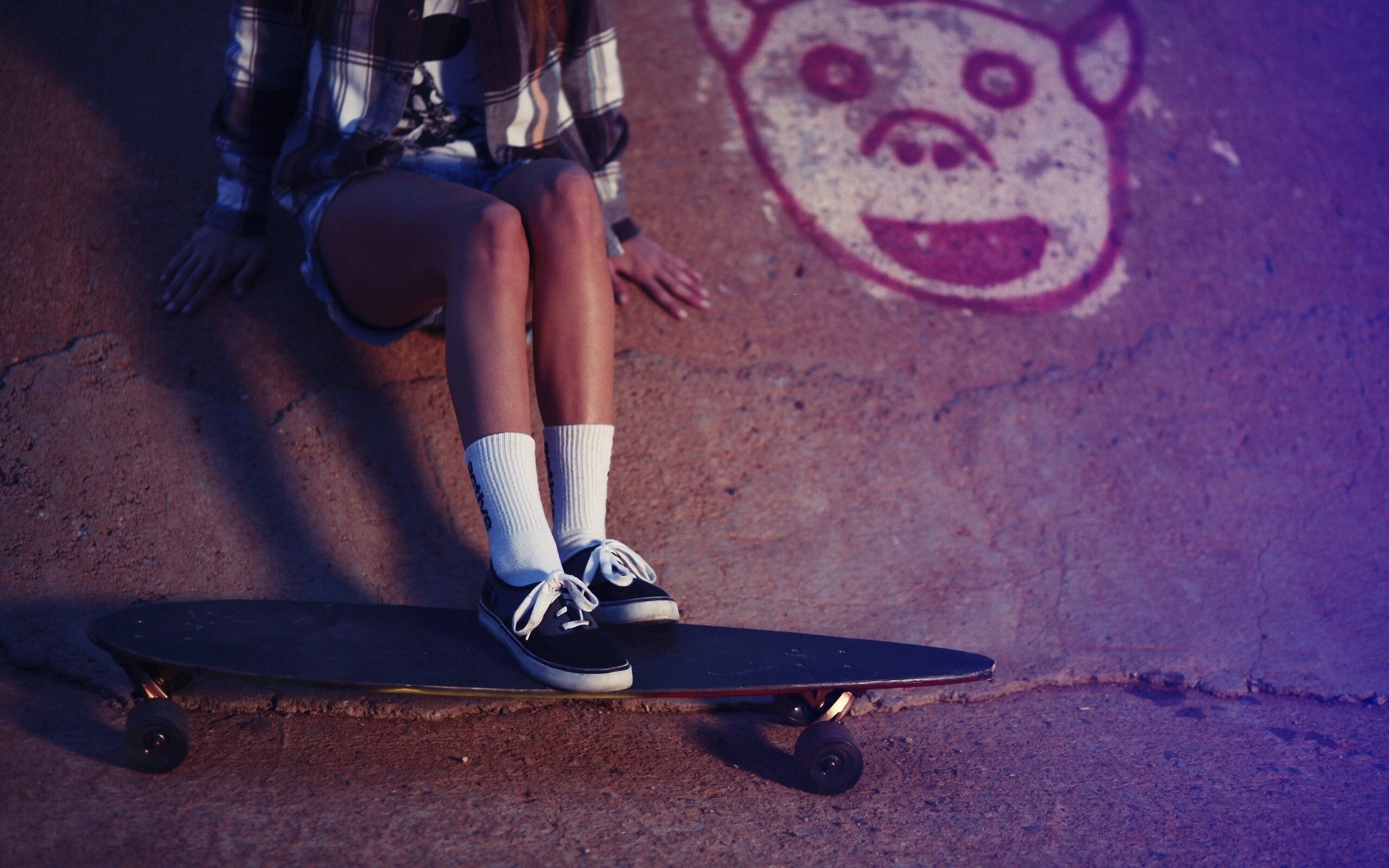 Skater girl, Extreme sports, Skateboarding lifestyle, Urban backgrounds, 2560x1600 HD Desktop