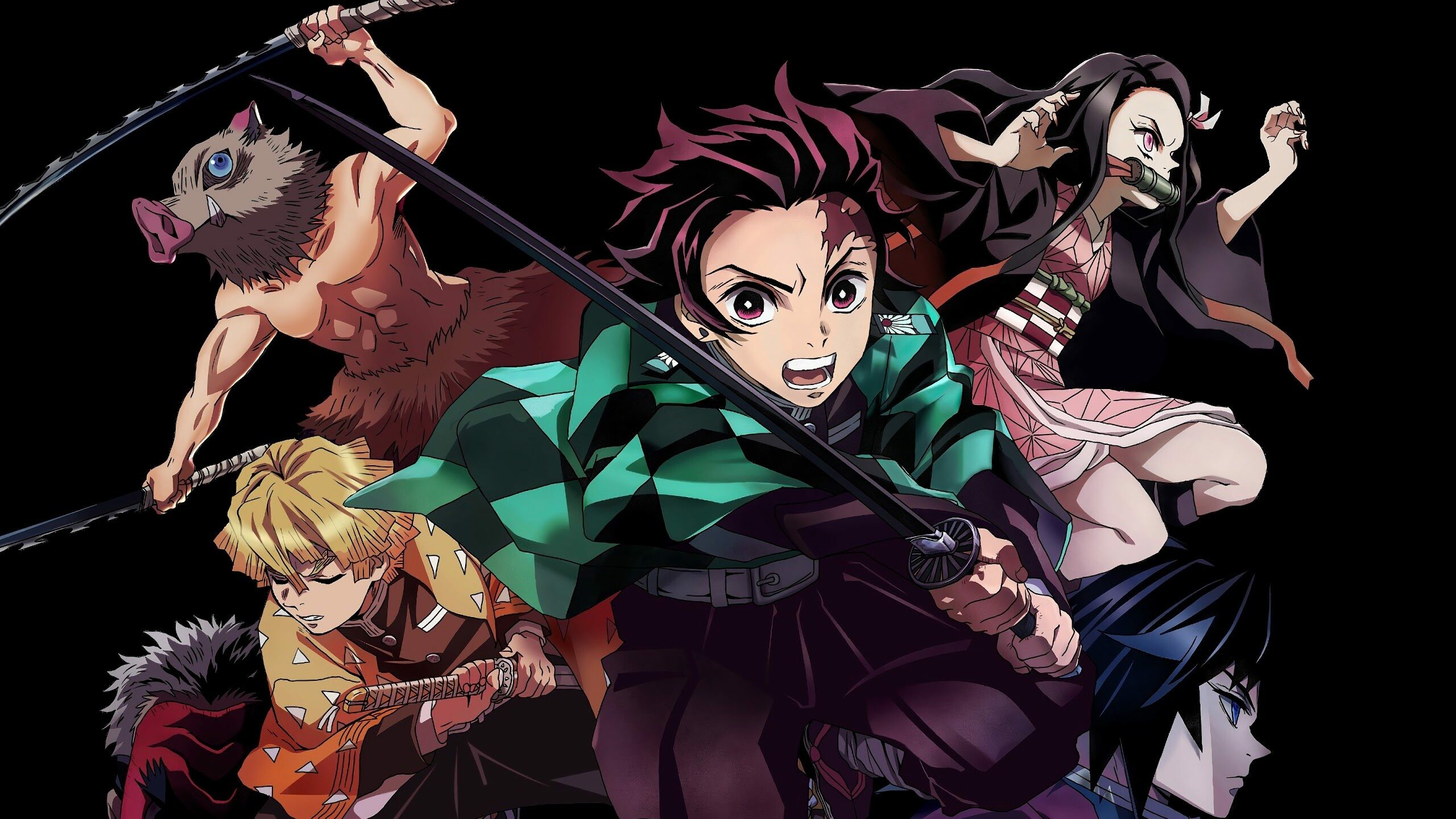 Demon Slayer: Kimetsu no Yaiba, Chapter 185 release date, Plot, Tanjirou, 2560x1440 HD Desktop