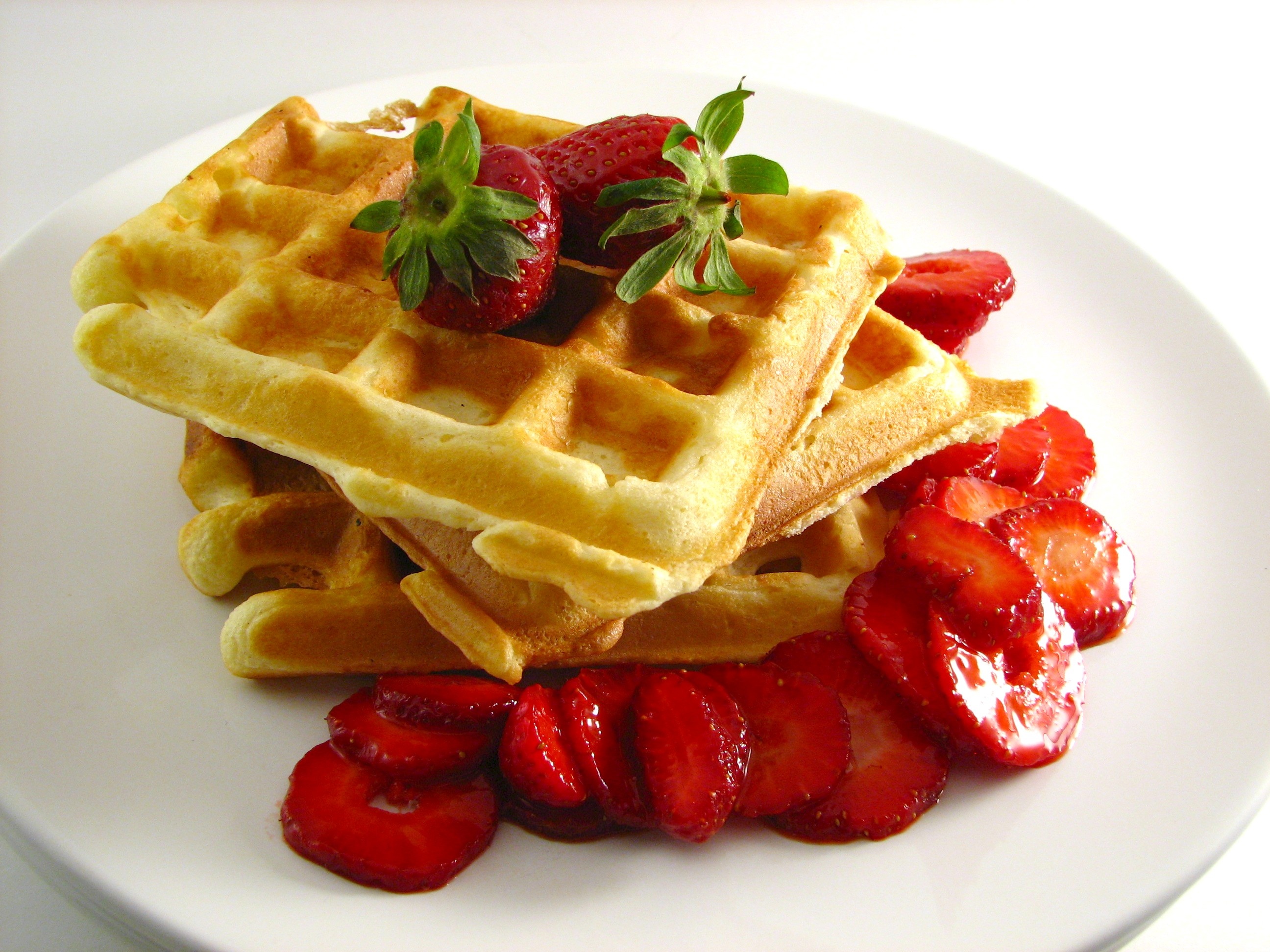 HD waffle wallpaper, Appetizing treat, Tasty breakfast, Crispy delight, 2600x1950 HD Desktop