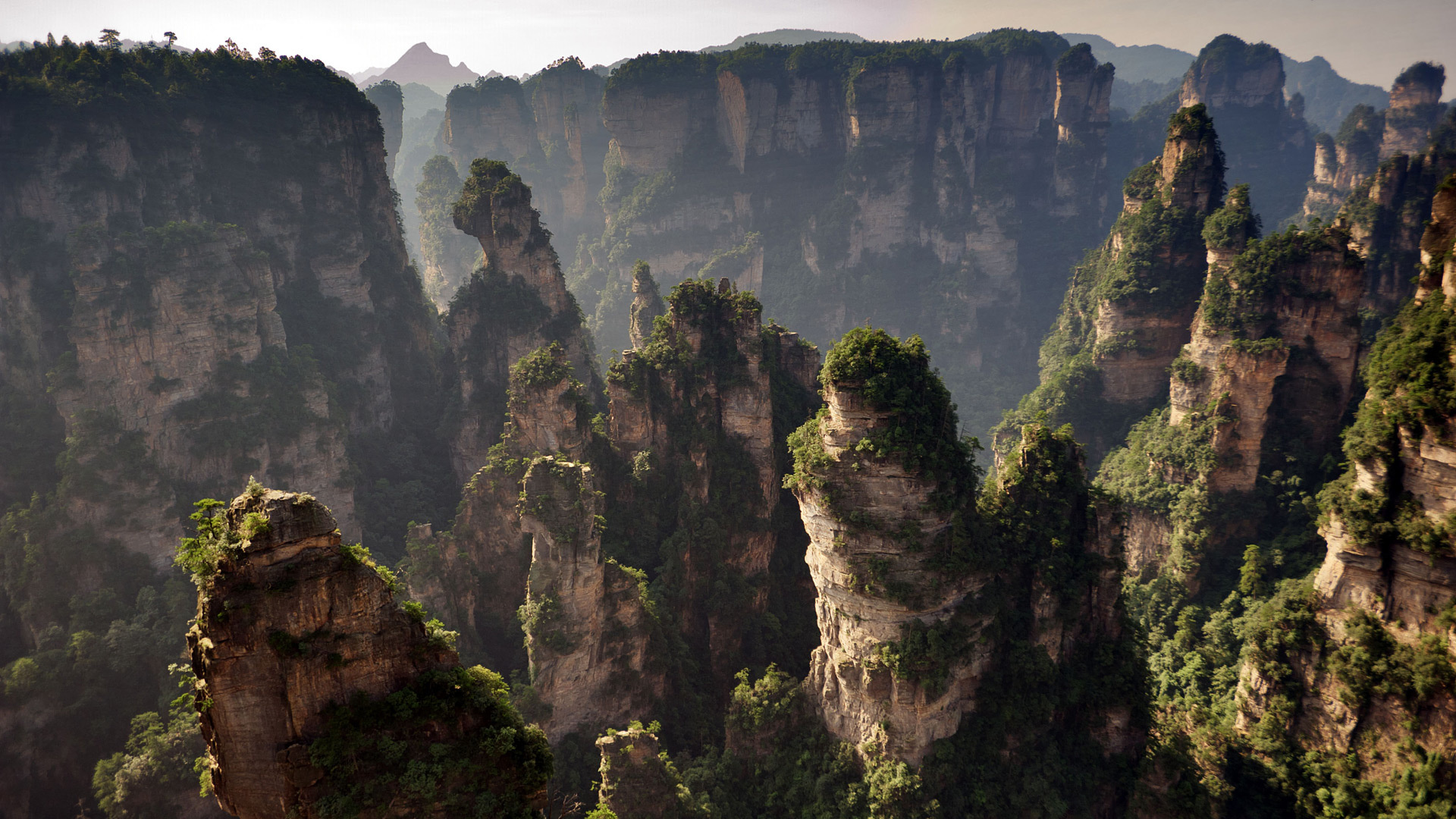 Zhangjiajie Travels, Zhangjiajie national forest park, Location, 1920x1080 Full HD Desktop