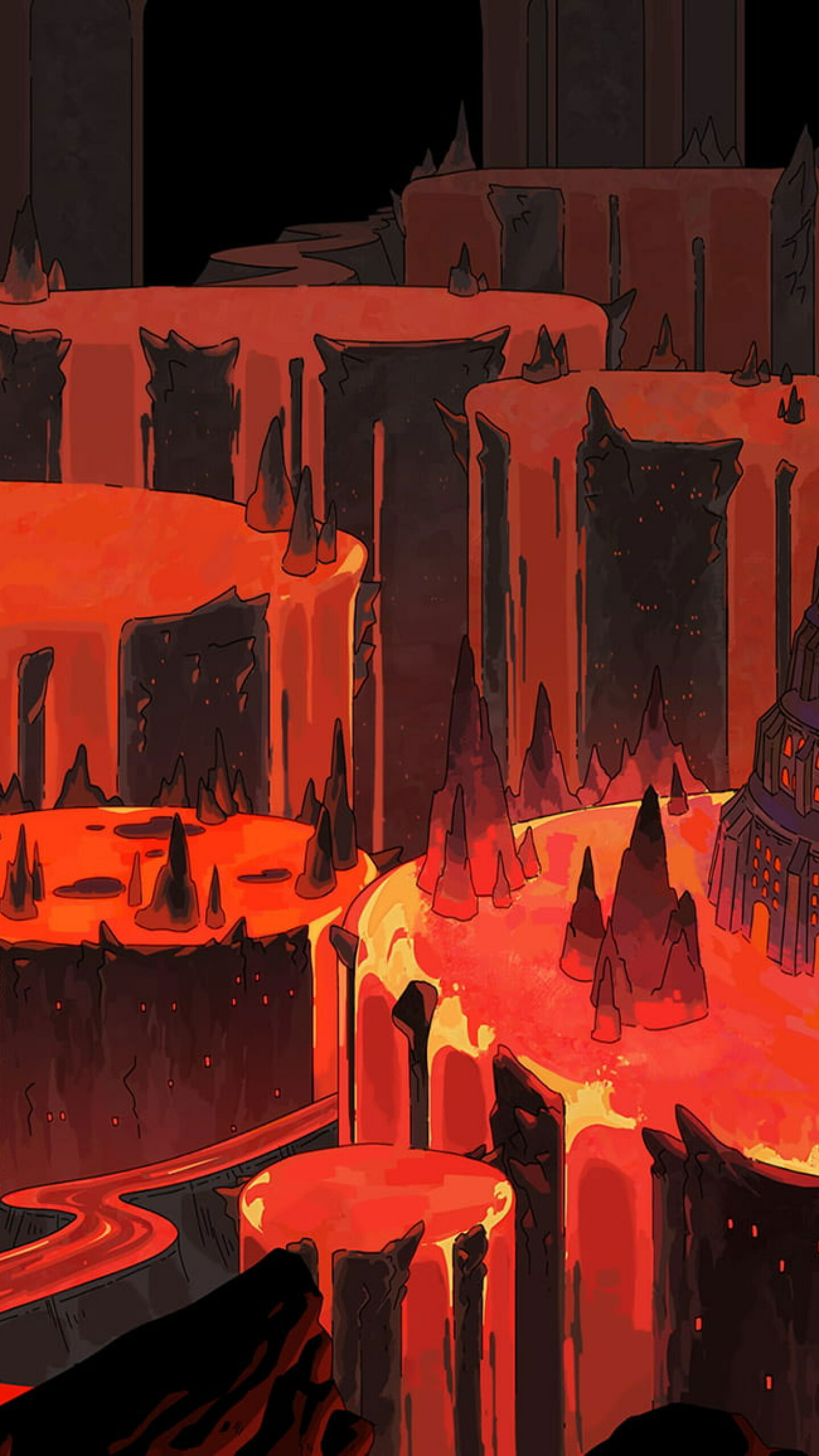 Hades game, Artistic wallpaper, Video game-themed, Stunning visuals, 1440x2560 HD Phone